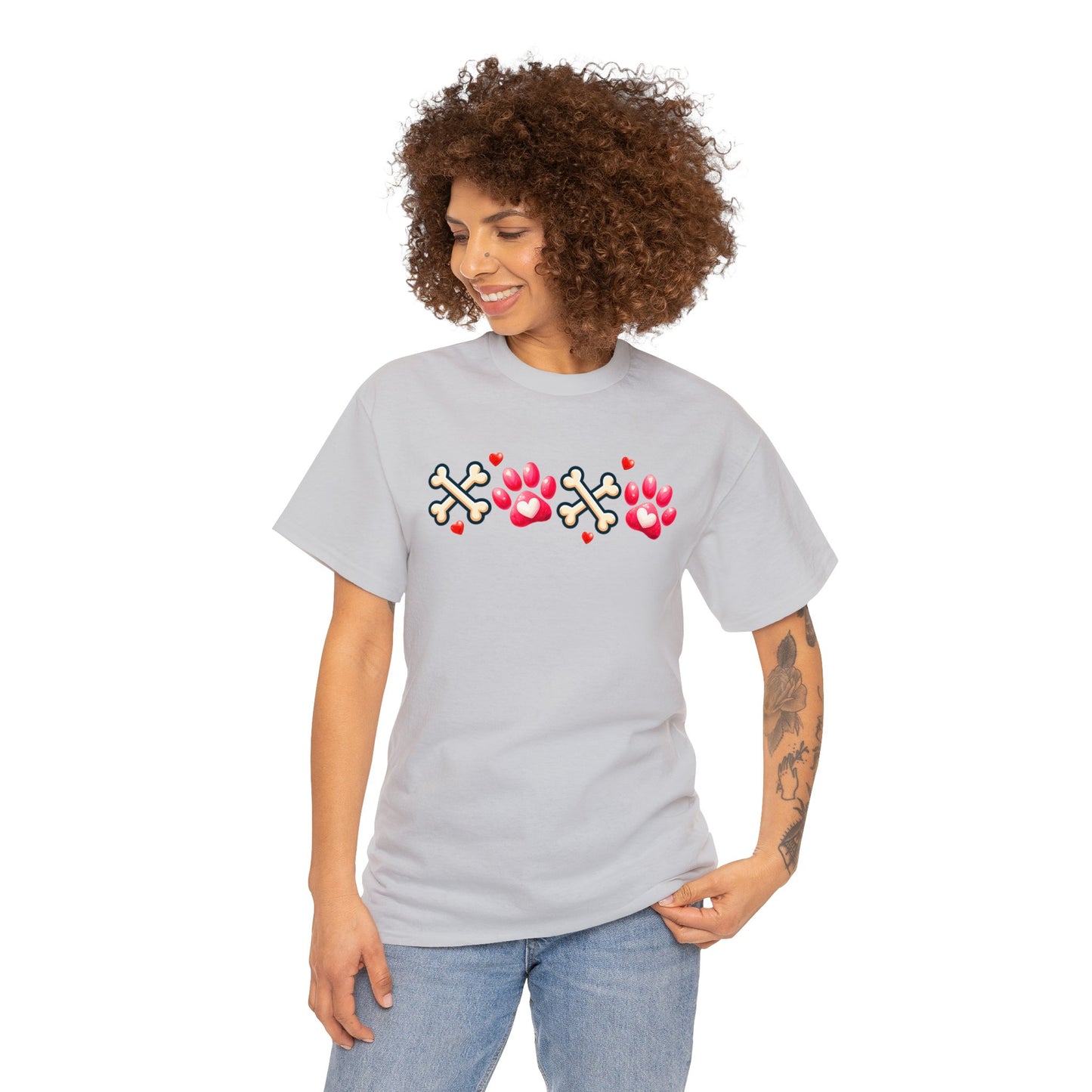 XOXO Valentine Dog Tee Shirt - Four More Paws