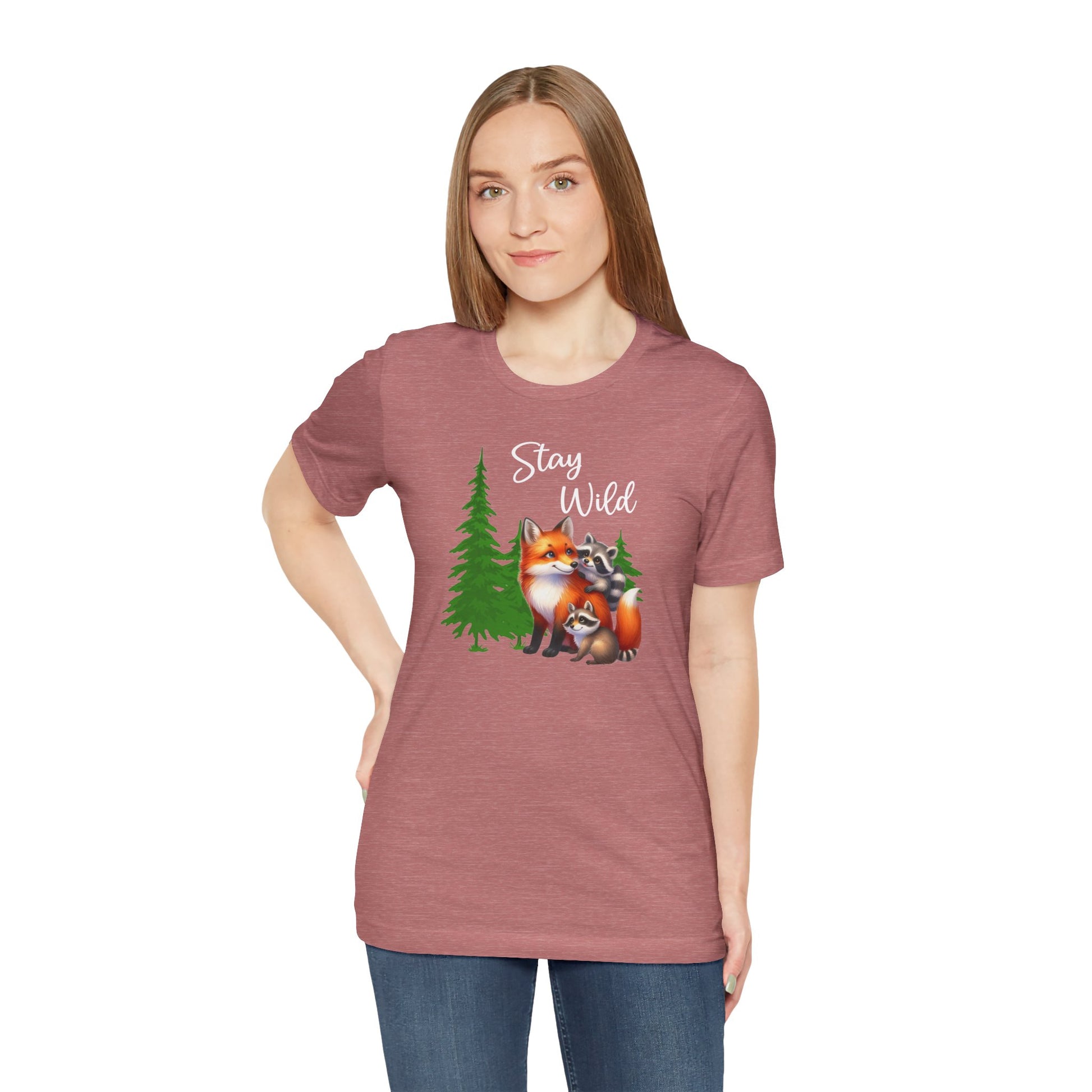 Stay Wild Wildlife Tee - Four More Paws