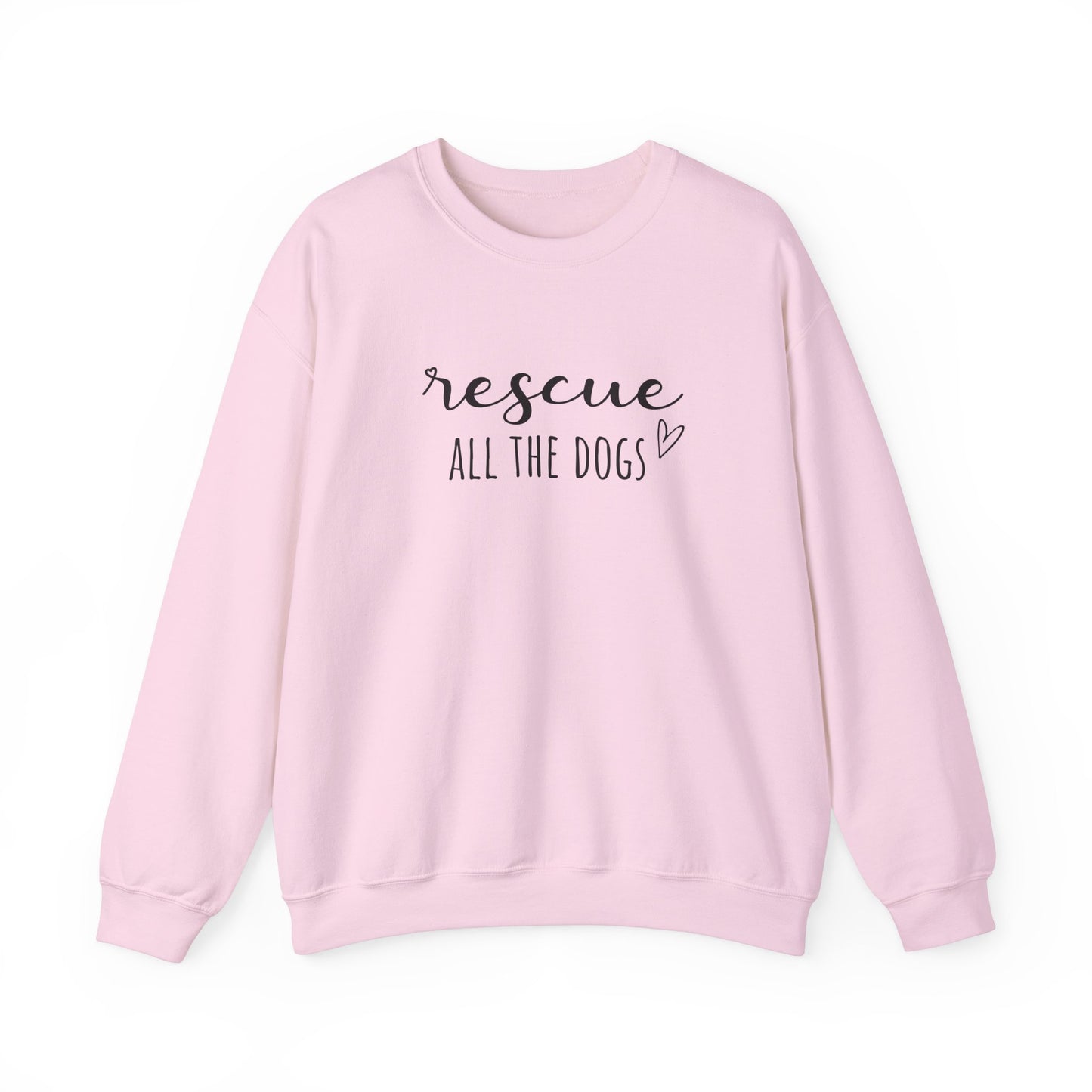 Rescue All the Dogs Unisex Heavy Blend™ Crewneck Sweatshirt