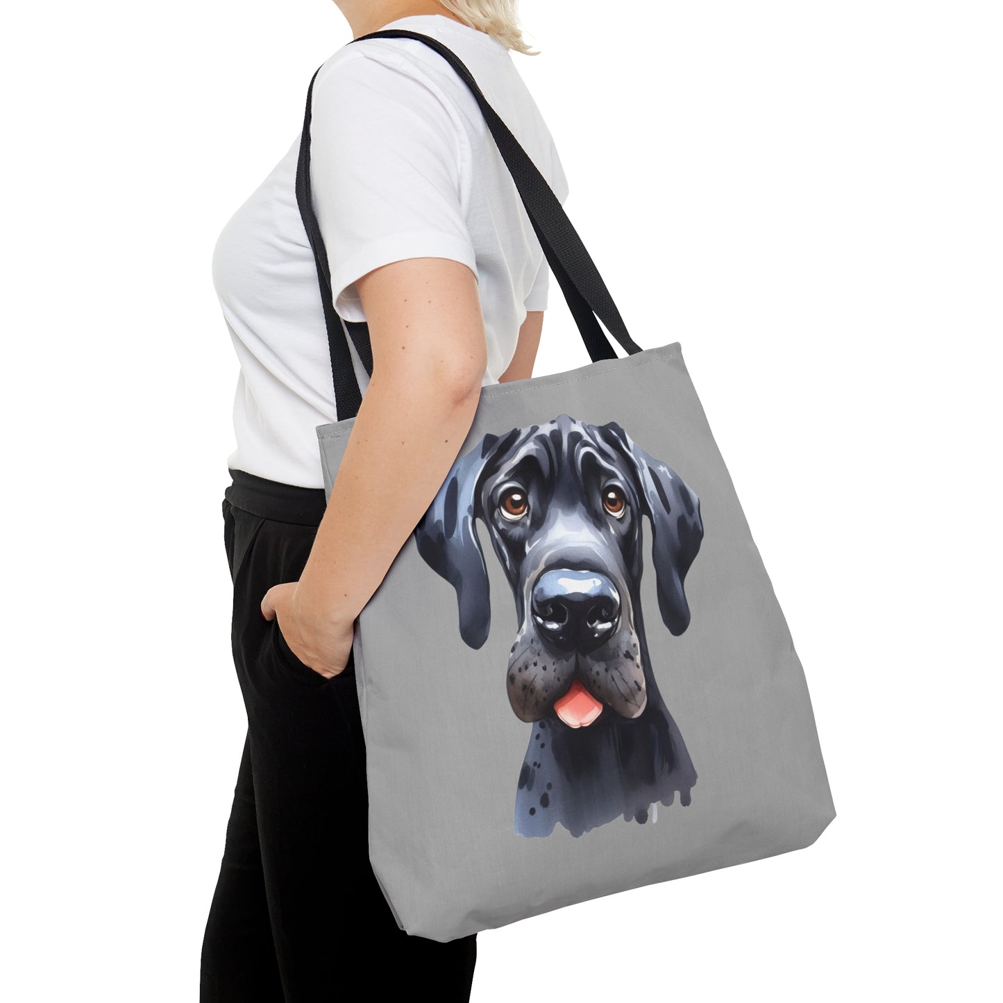 Great Dane Tote Bag, Great Dane Gifts, Great Dane Reusable Canvas Bags, Dog Lover Tote Bags, Great Dane Canvas Tote, Great Dane mom Gifts