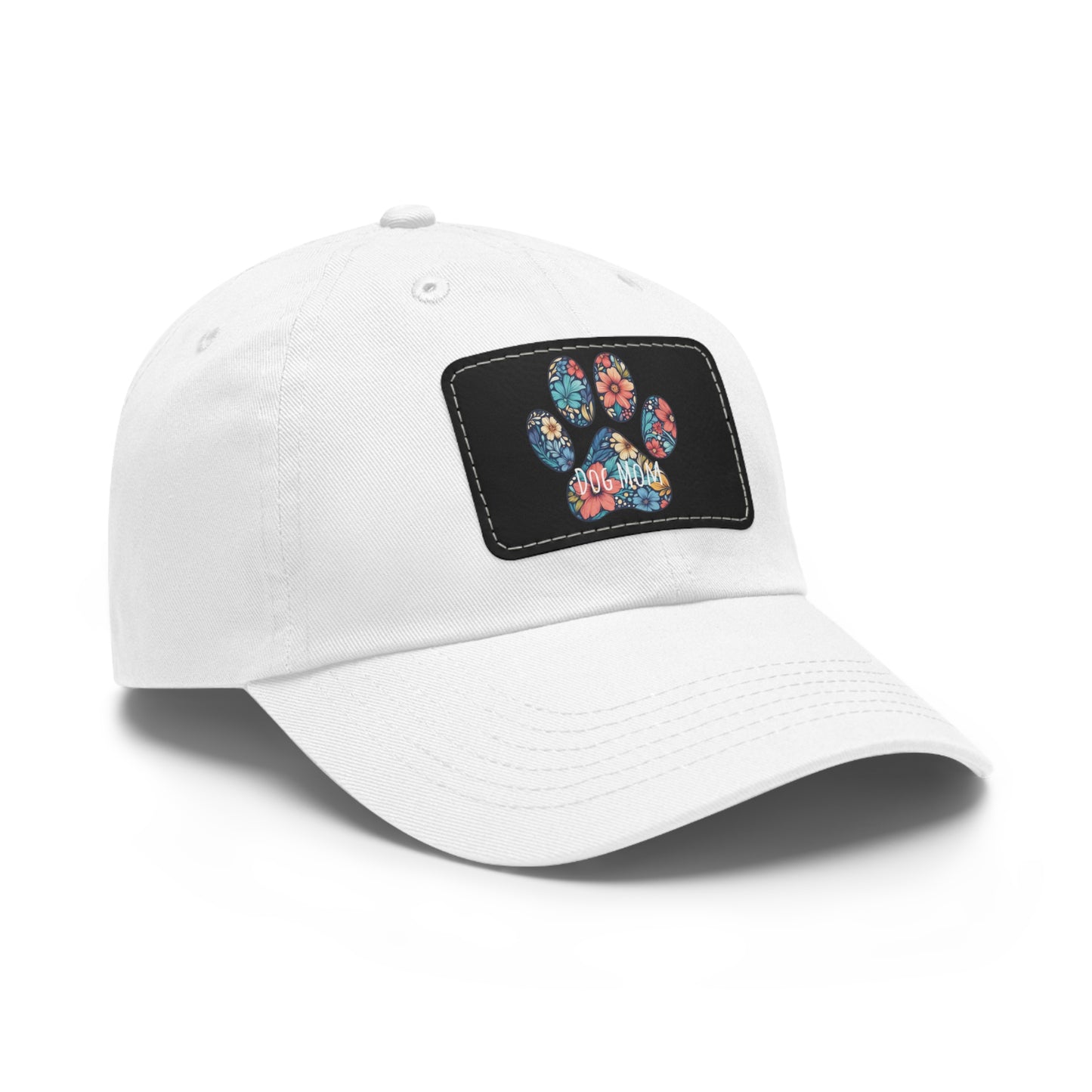 Dog Mom Paw Print Summer Ball Cap