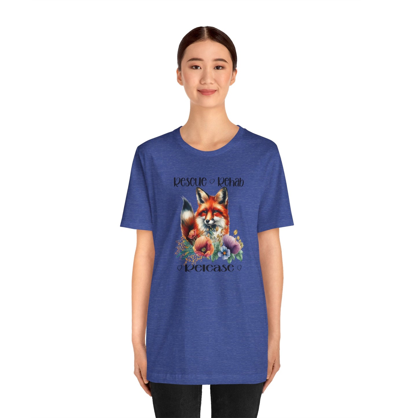 Rescue Rehab Release Fox Tee - Four More Paws