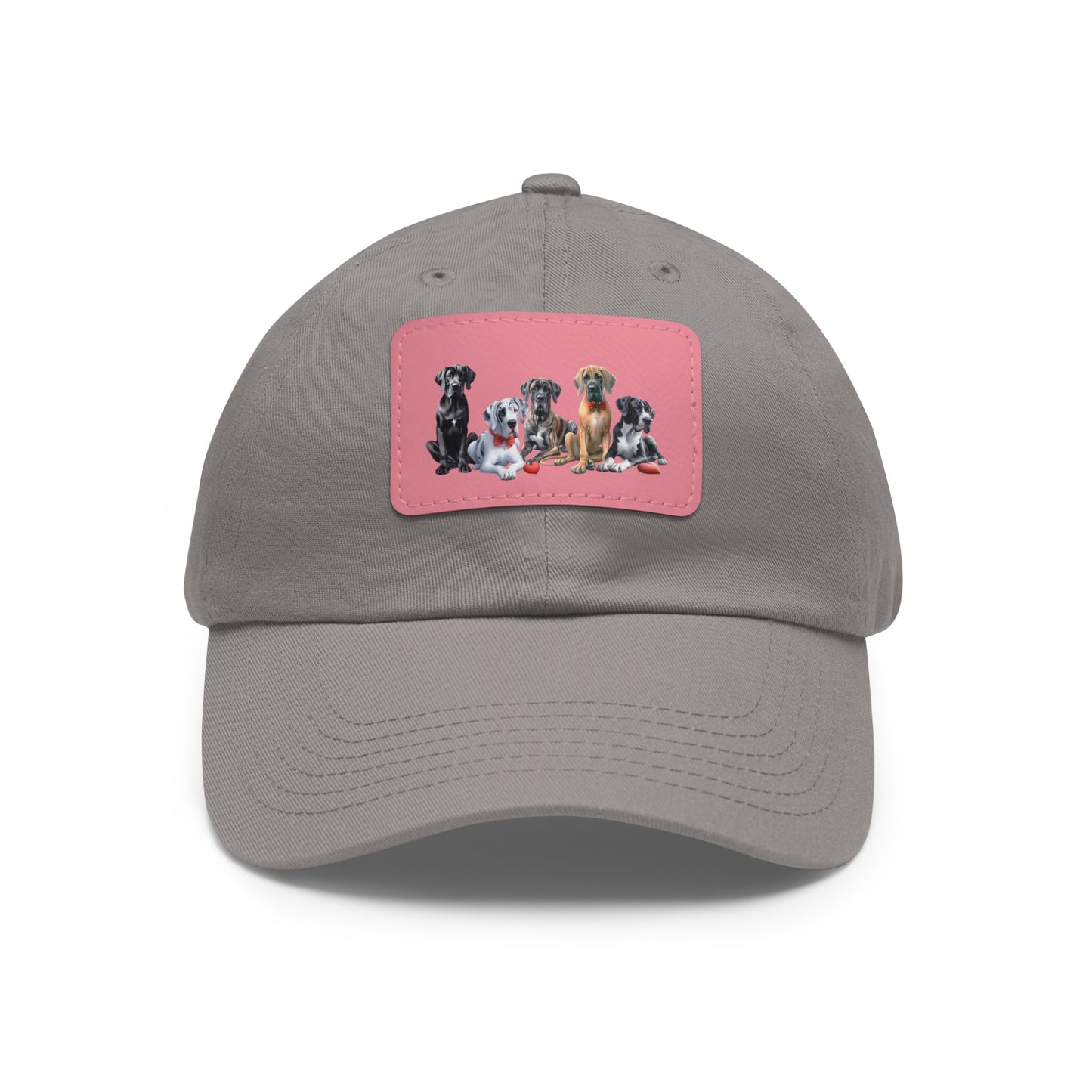 Valentines Great Dane Summer Ball Cap