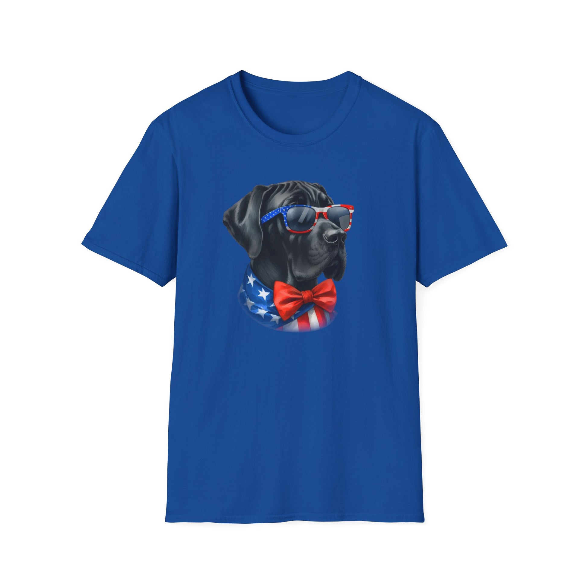 Patriotic Great Dane Tee - Four More Paws