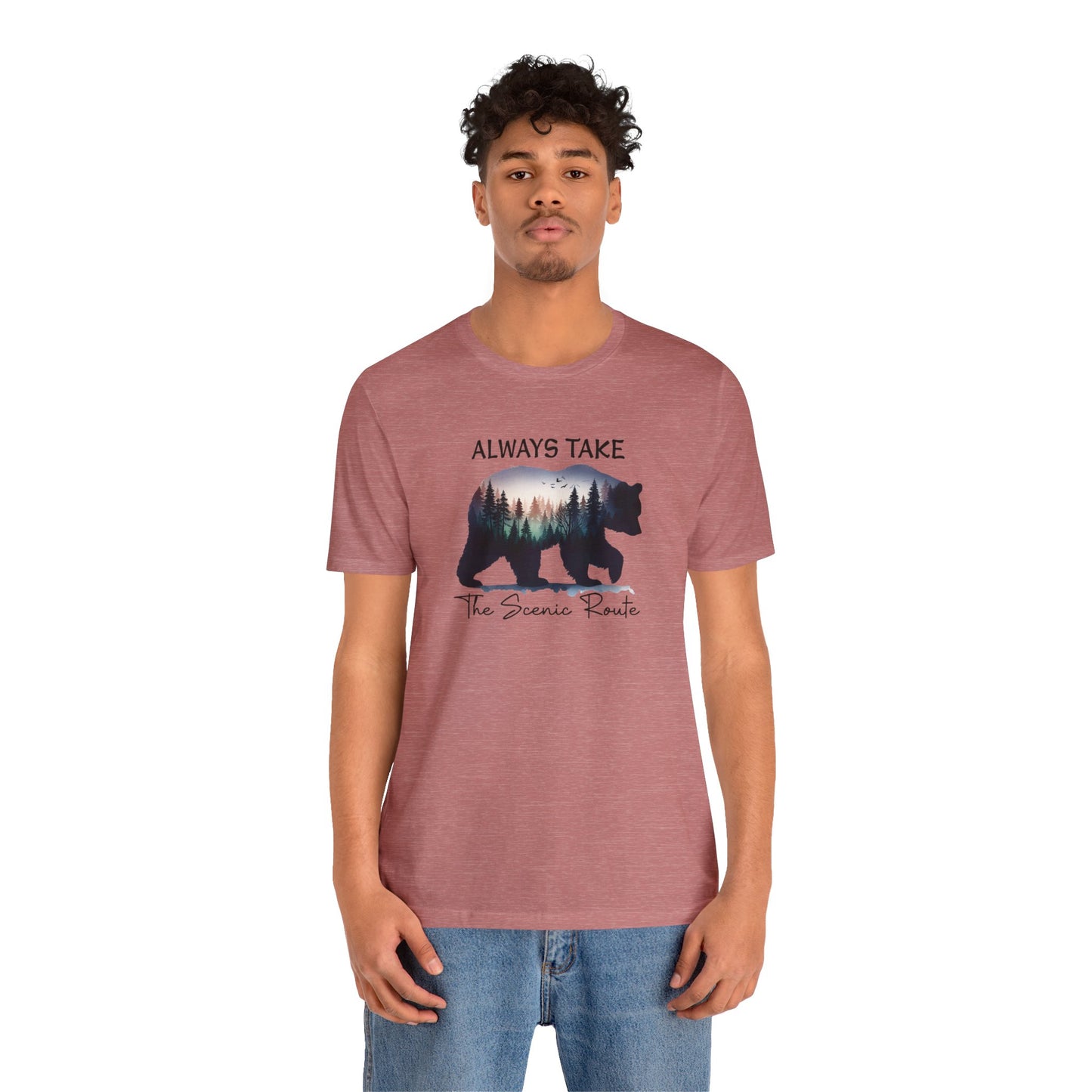 Take the Scenic Route Outdoor Tee - Four More Paws