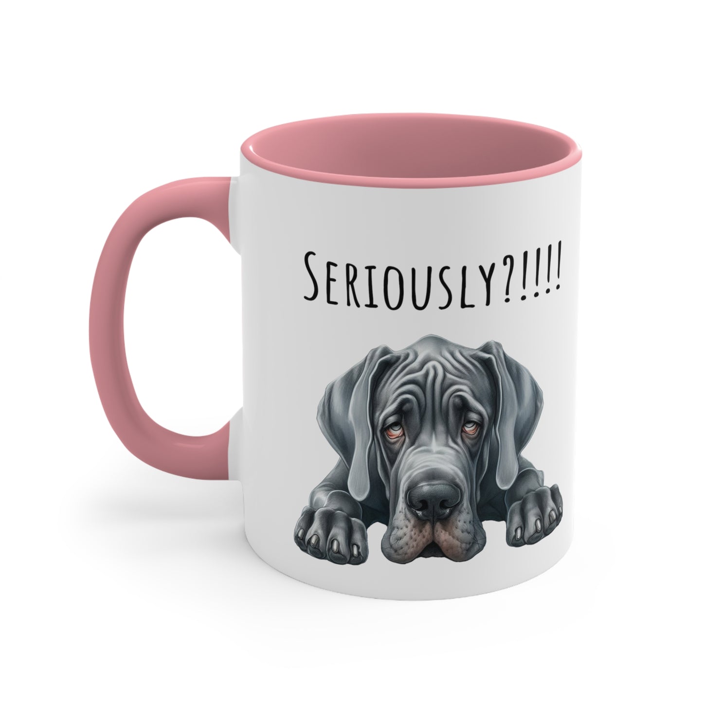 Seriously Funny Dog Morning Coffee Mug