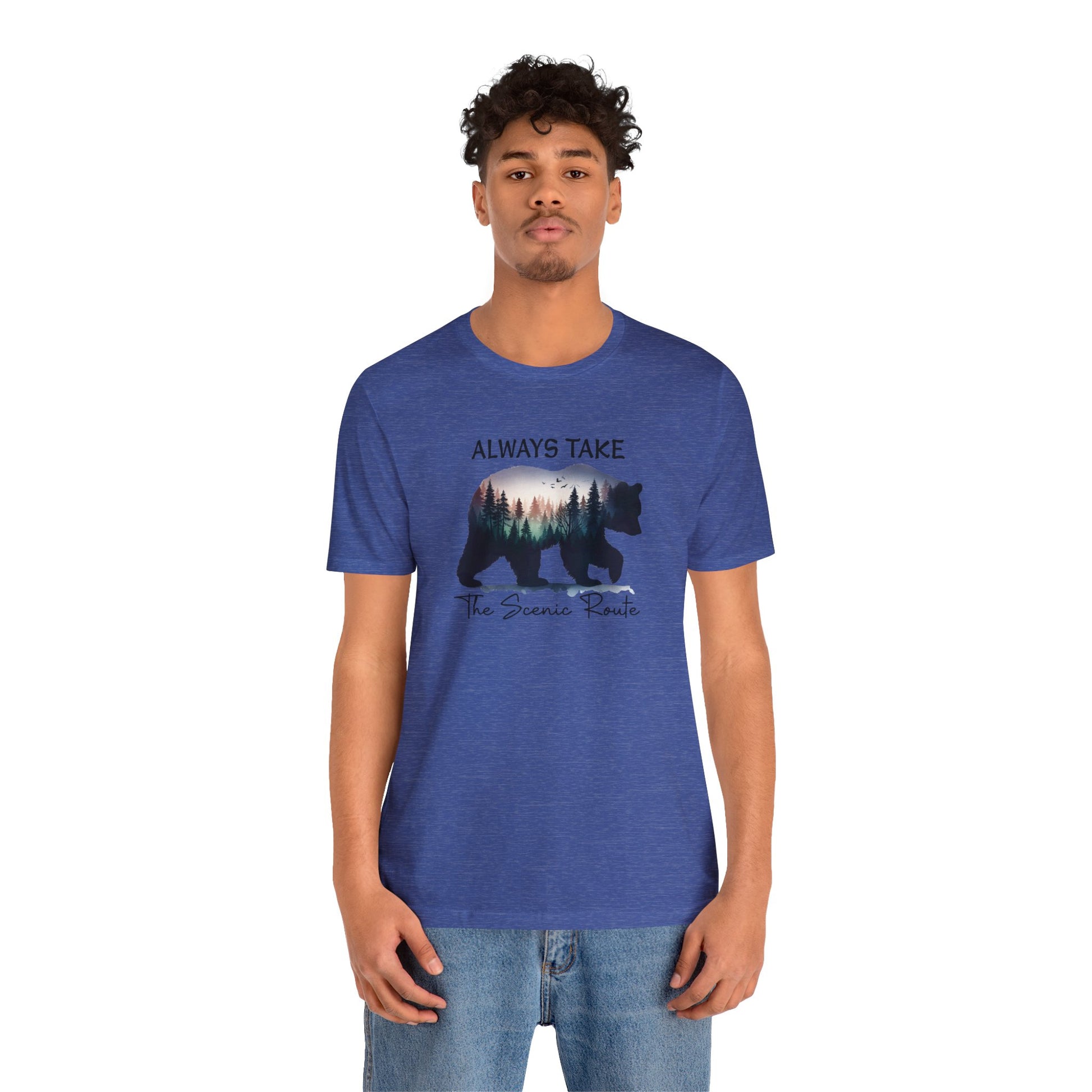 Take the Scenic Route Outdoor Tee - Four More Paws