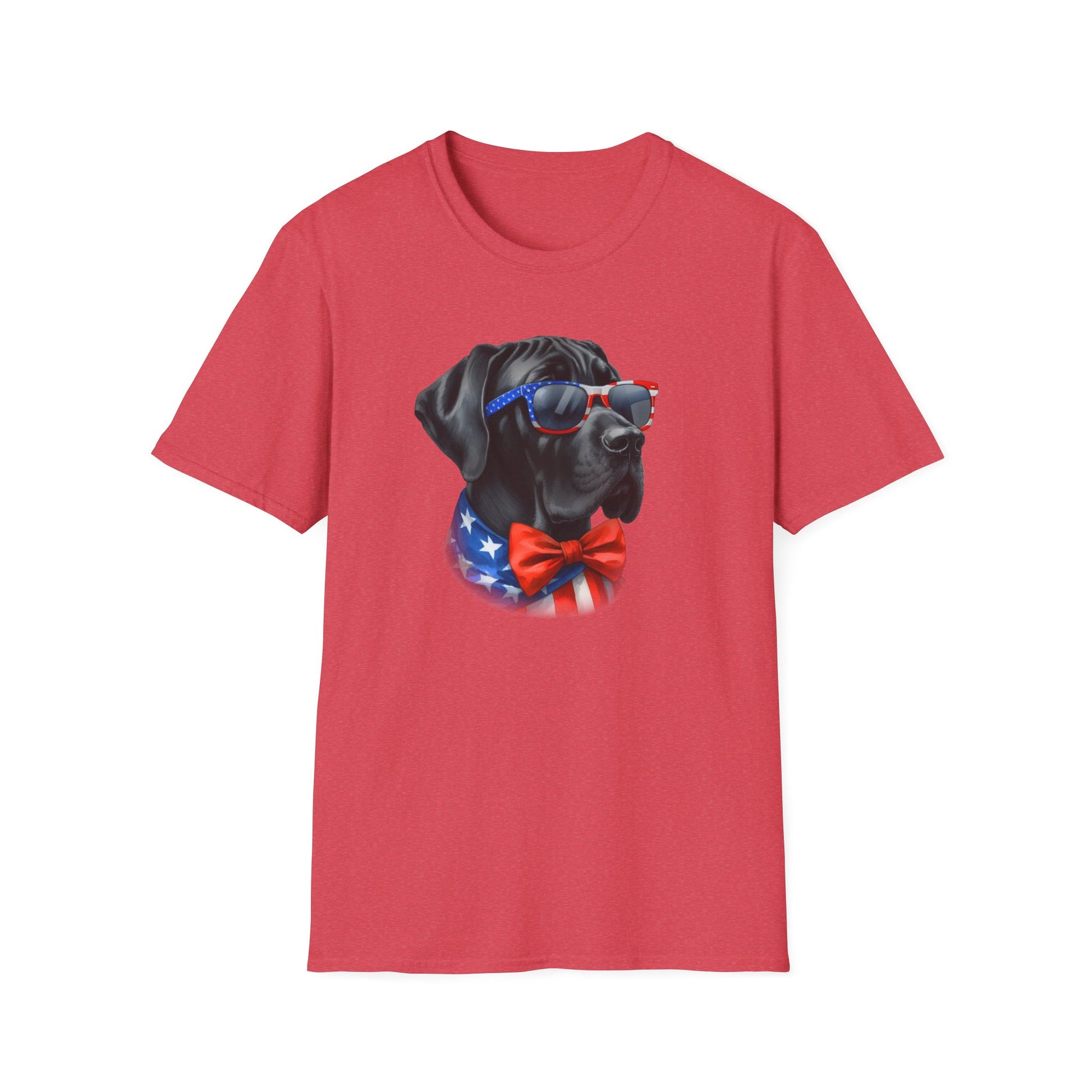 Patriotic Great Dane Tee - Four More Paws