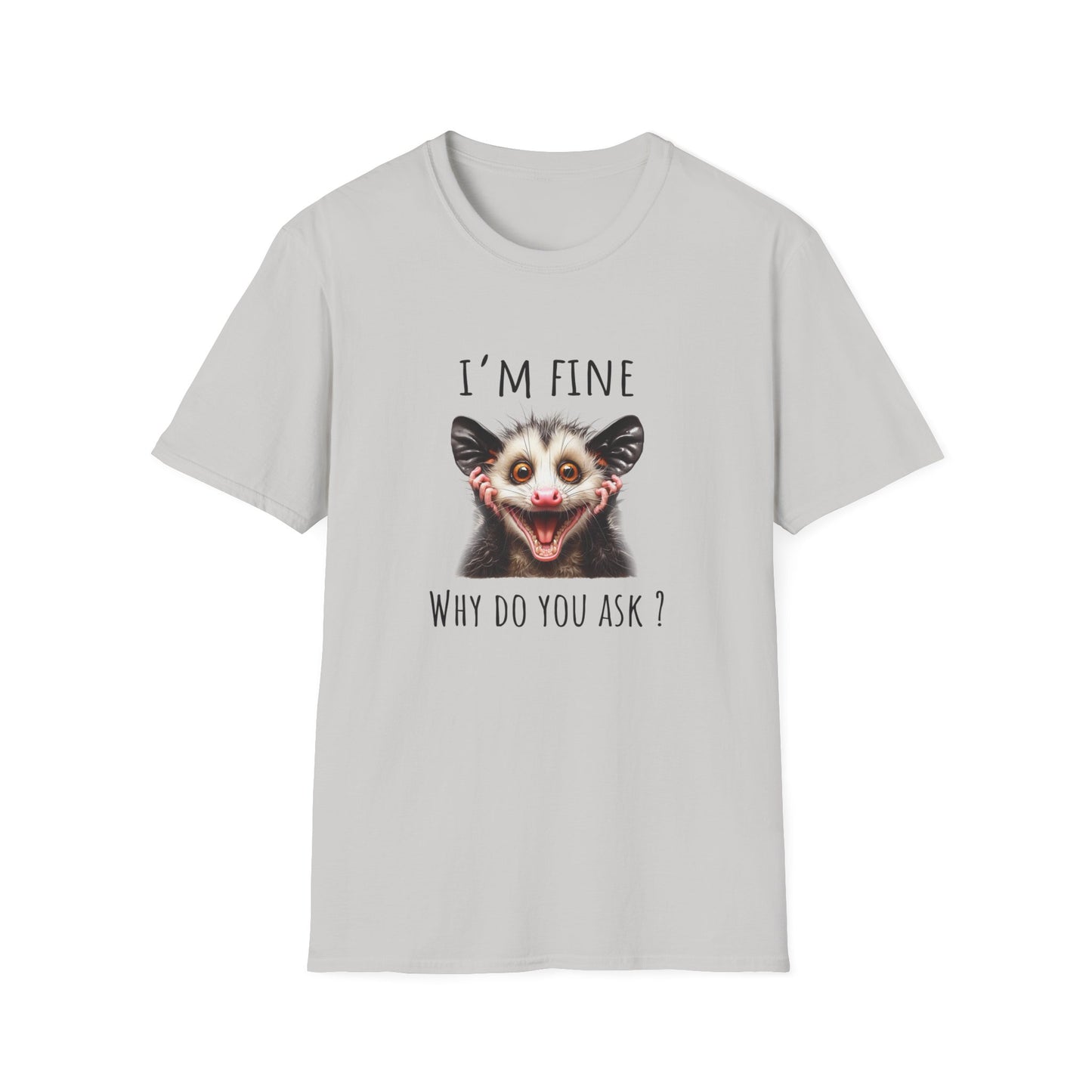 Funny Opossum Soft Style Tee