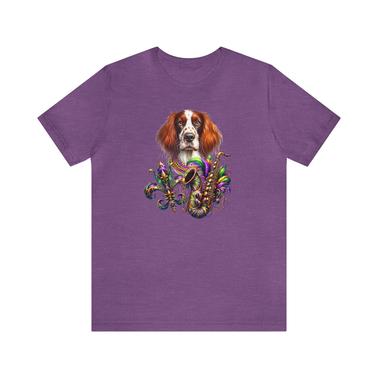 English Setter Mardi Gras