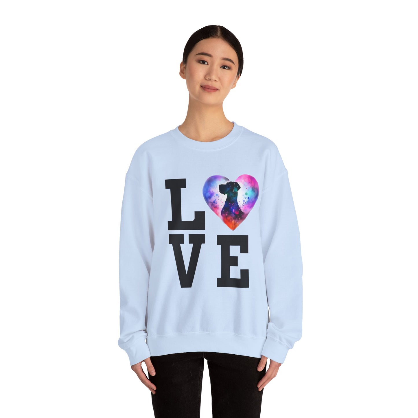 Love Great Dane Unisex Heavy Blend™ Crewneck Sweatshirt