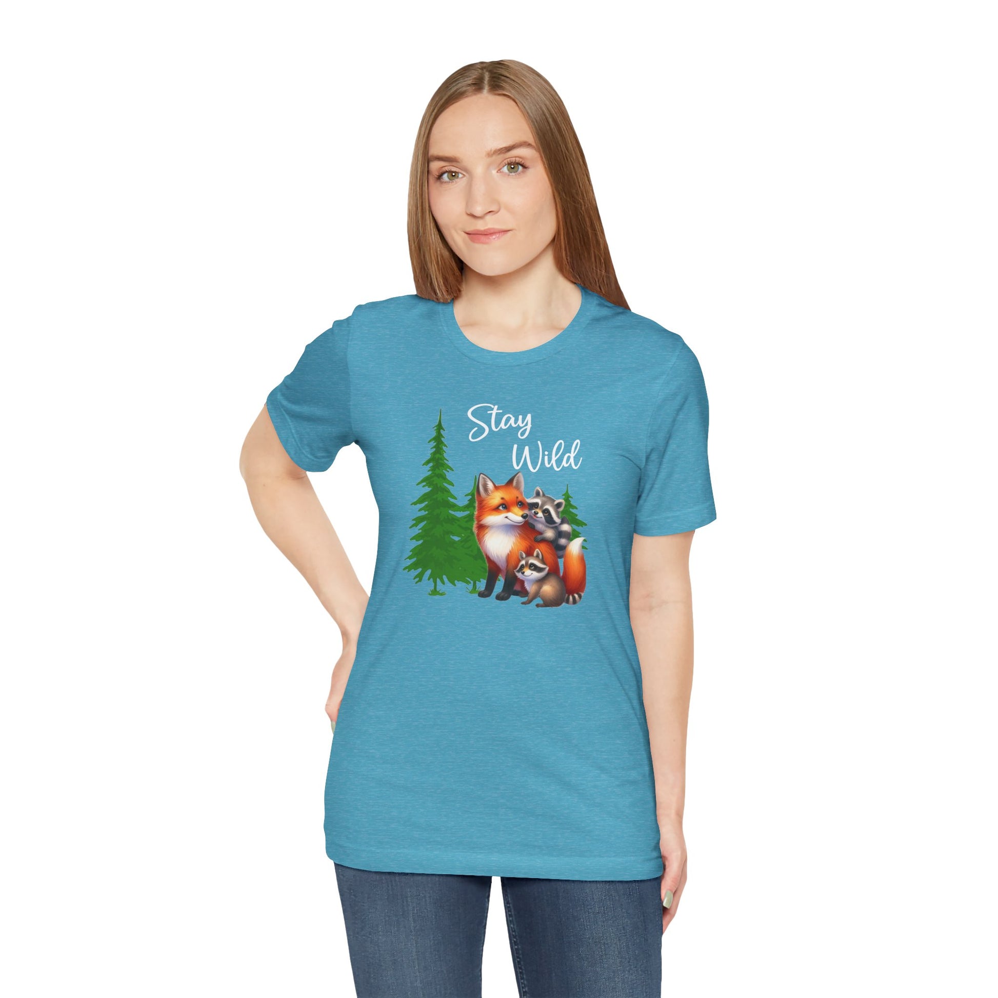 Stay Wild Wildlife Tee - Four More Paws