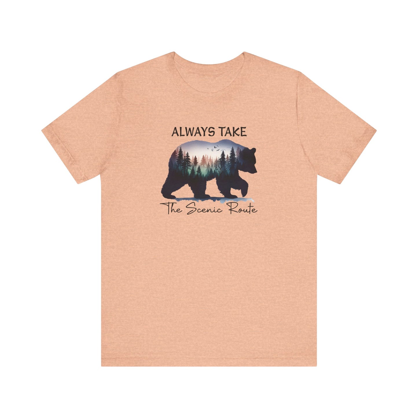 Take the Scenic Route Outdoor Tee - Four More Paws