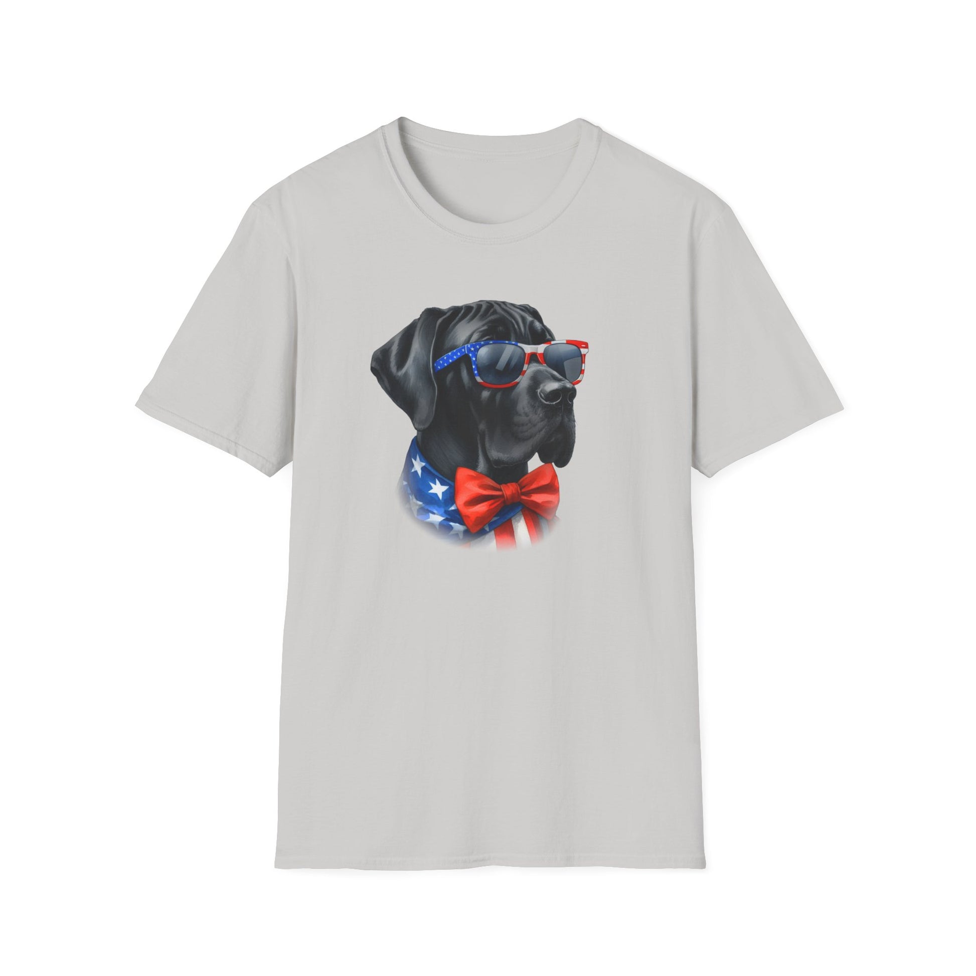 Patriotic Great Dane Tee - Four More Paws