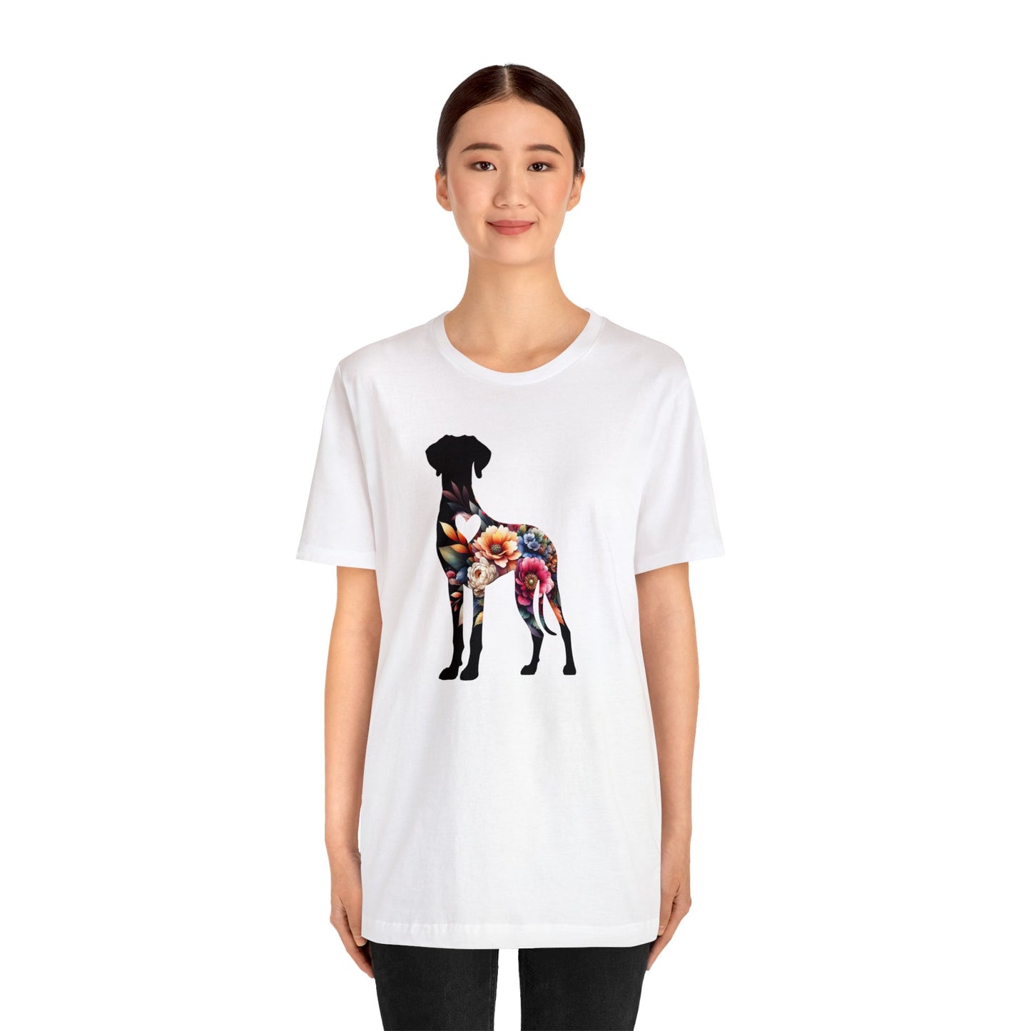 Great Dane Floral T-Shirt