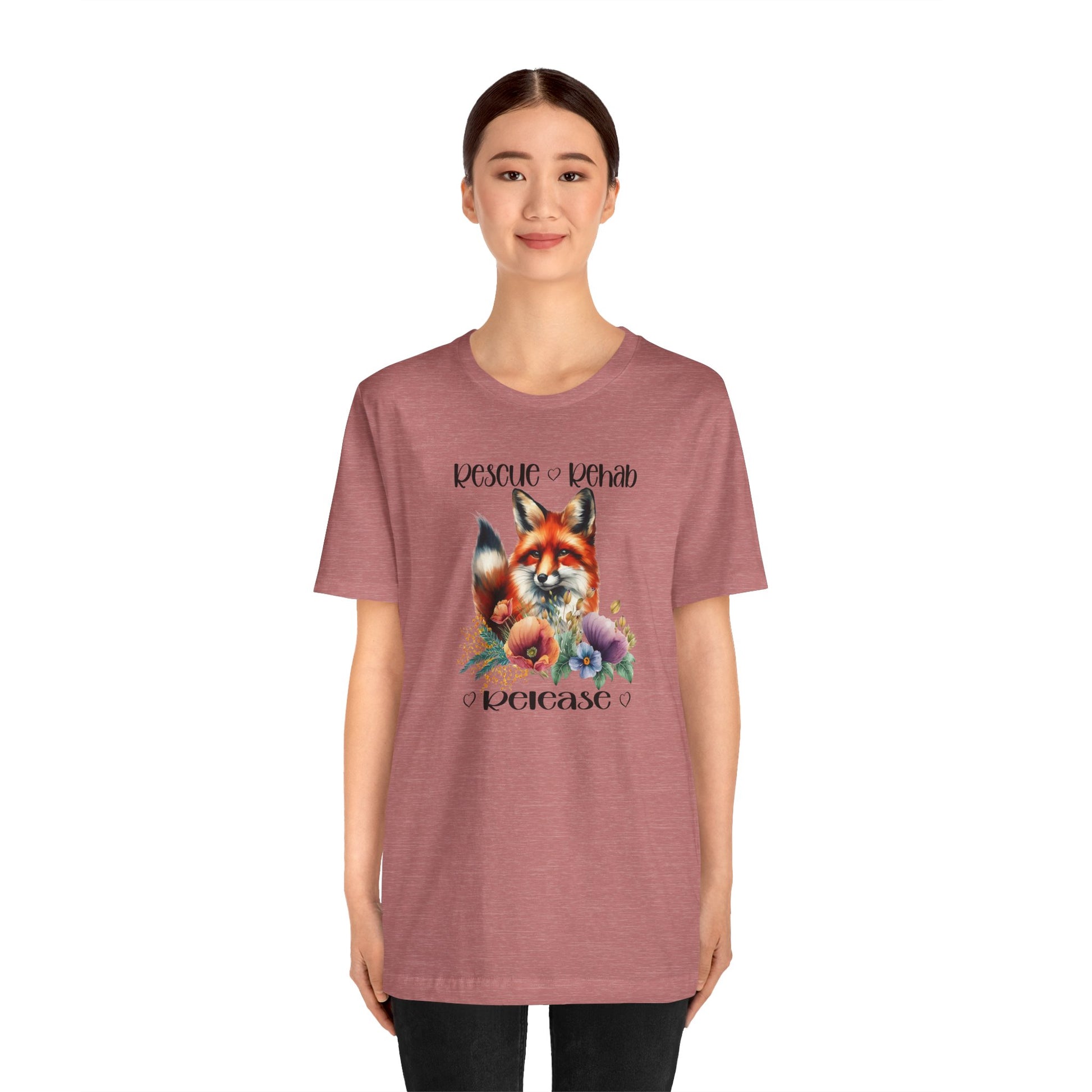 Rescue Rehab Release Fox Tee - Four More Paws