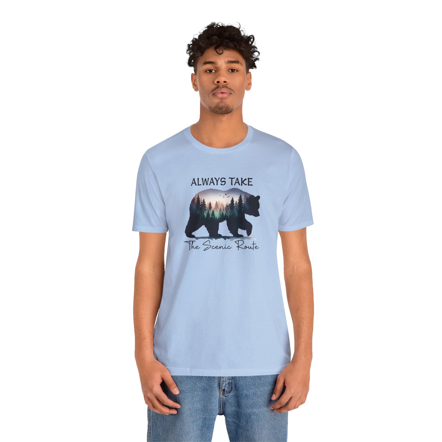 Take the Scenic Route Outdoor Tee - Four More Paws