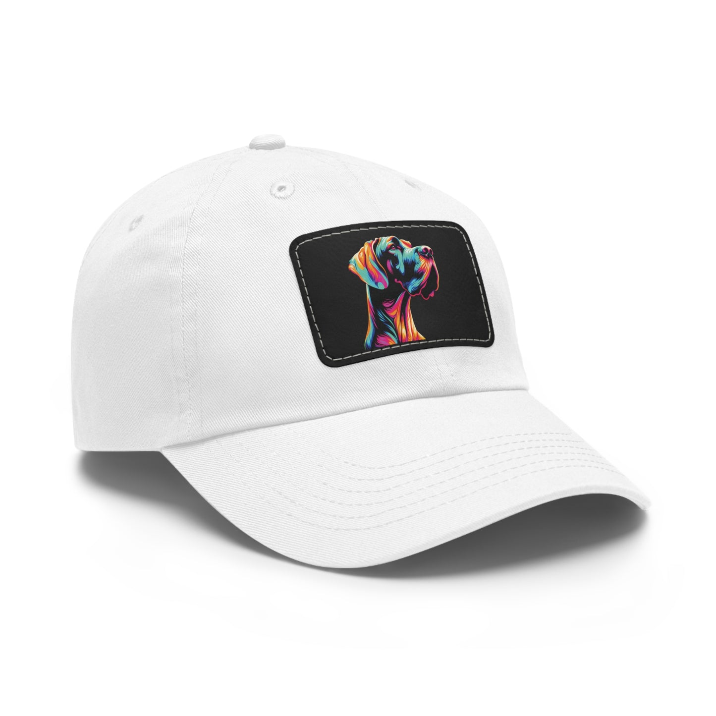 Bright Neon Great Dane Summer Ball Cap