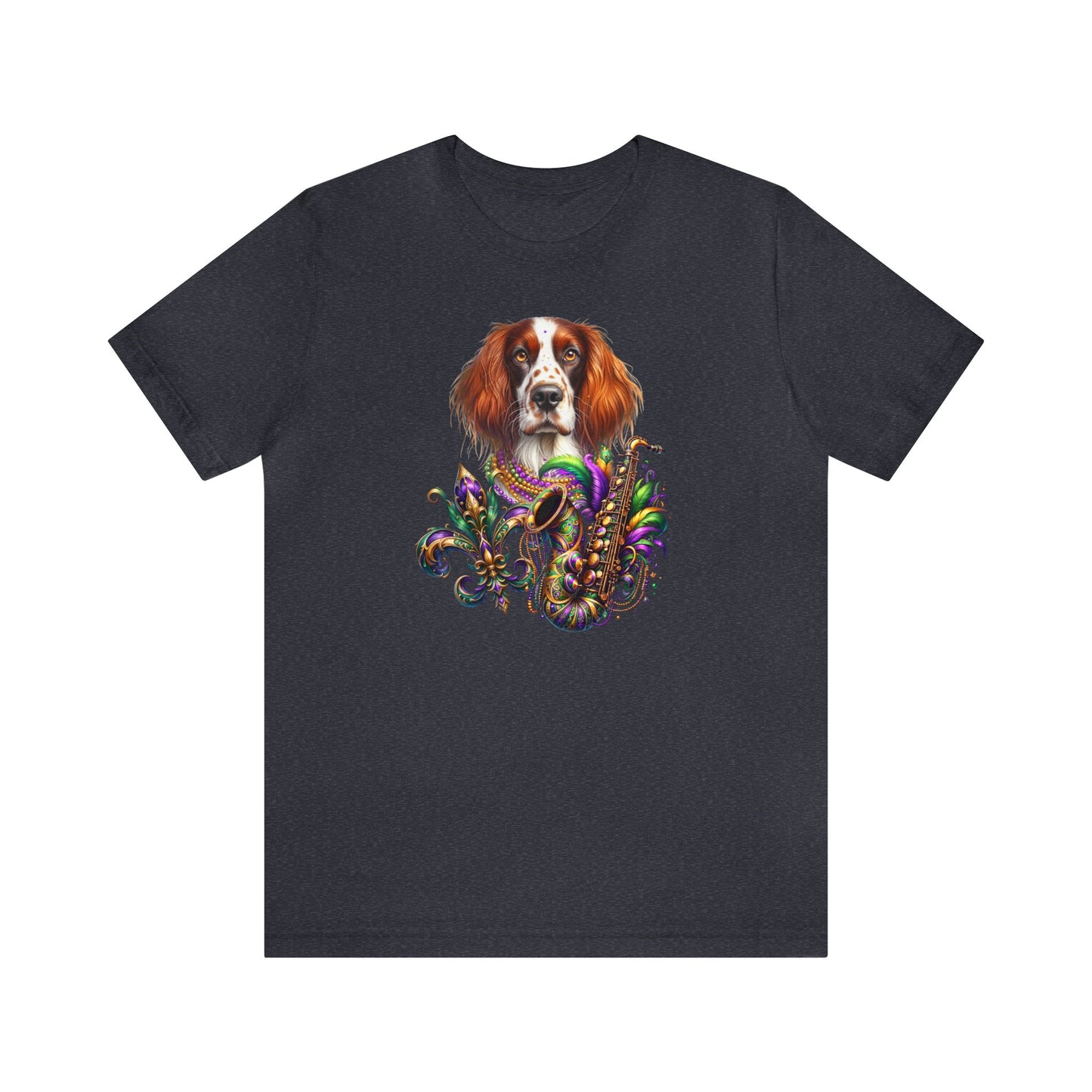 English Setter Mardi Gras