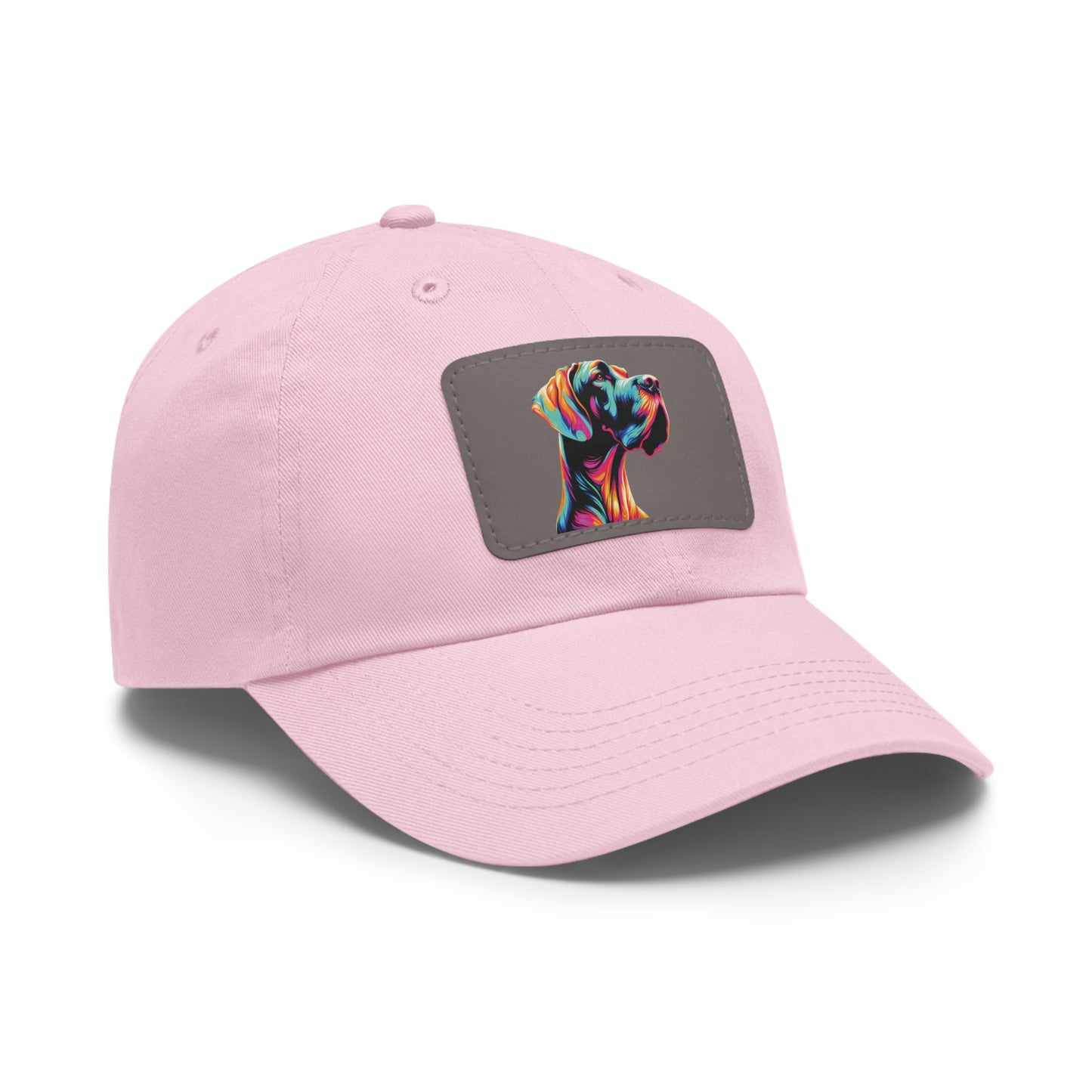 Bright Neon Great Dane Summer Ball Cap