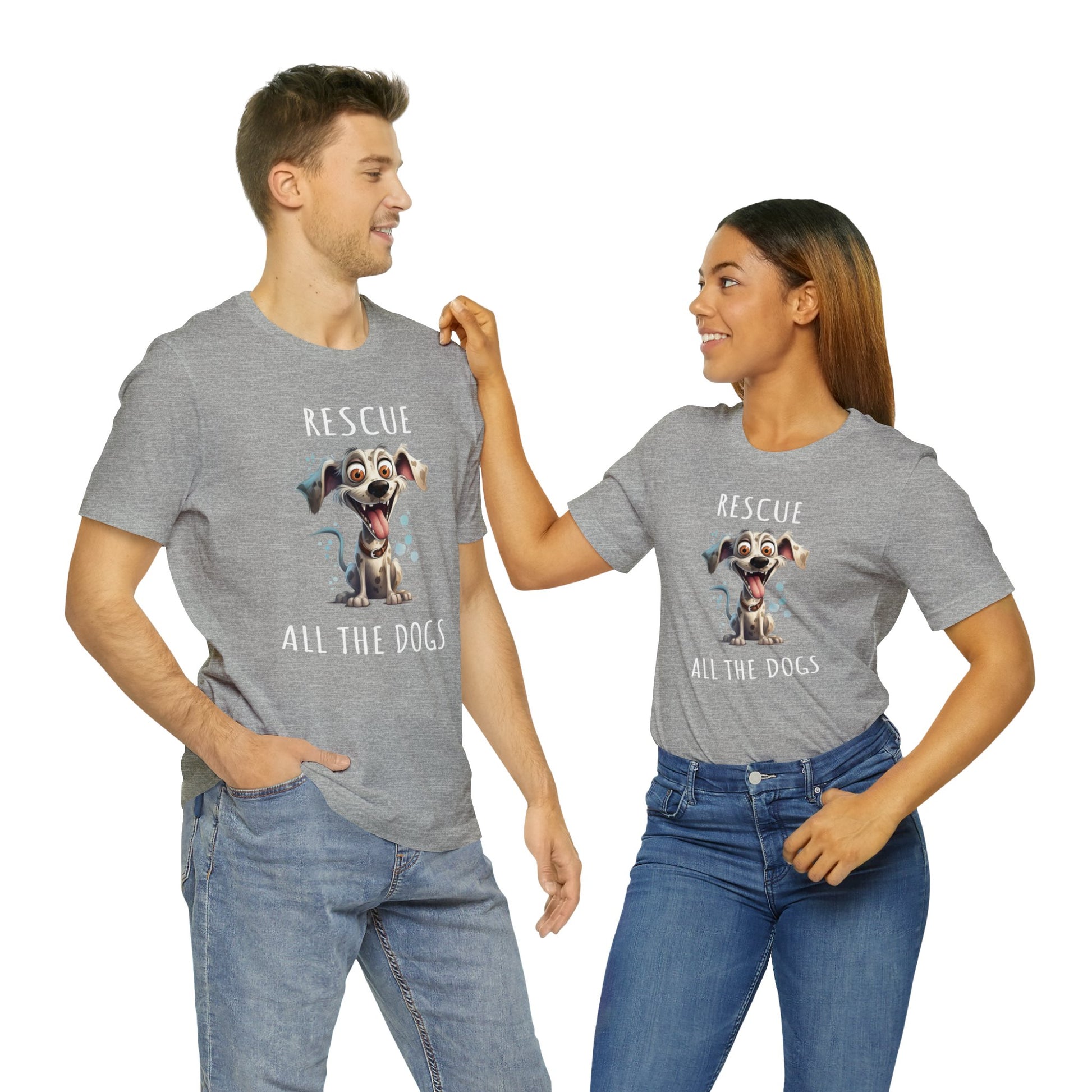 Rescue All The Dogs Tee - Four More Paws