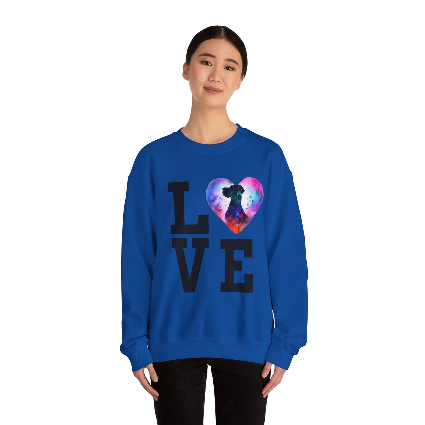 Love Great Dane Unisex Heavy Blend™ Crewneck Sweatshirt