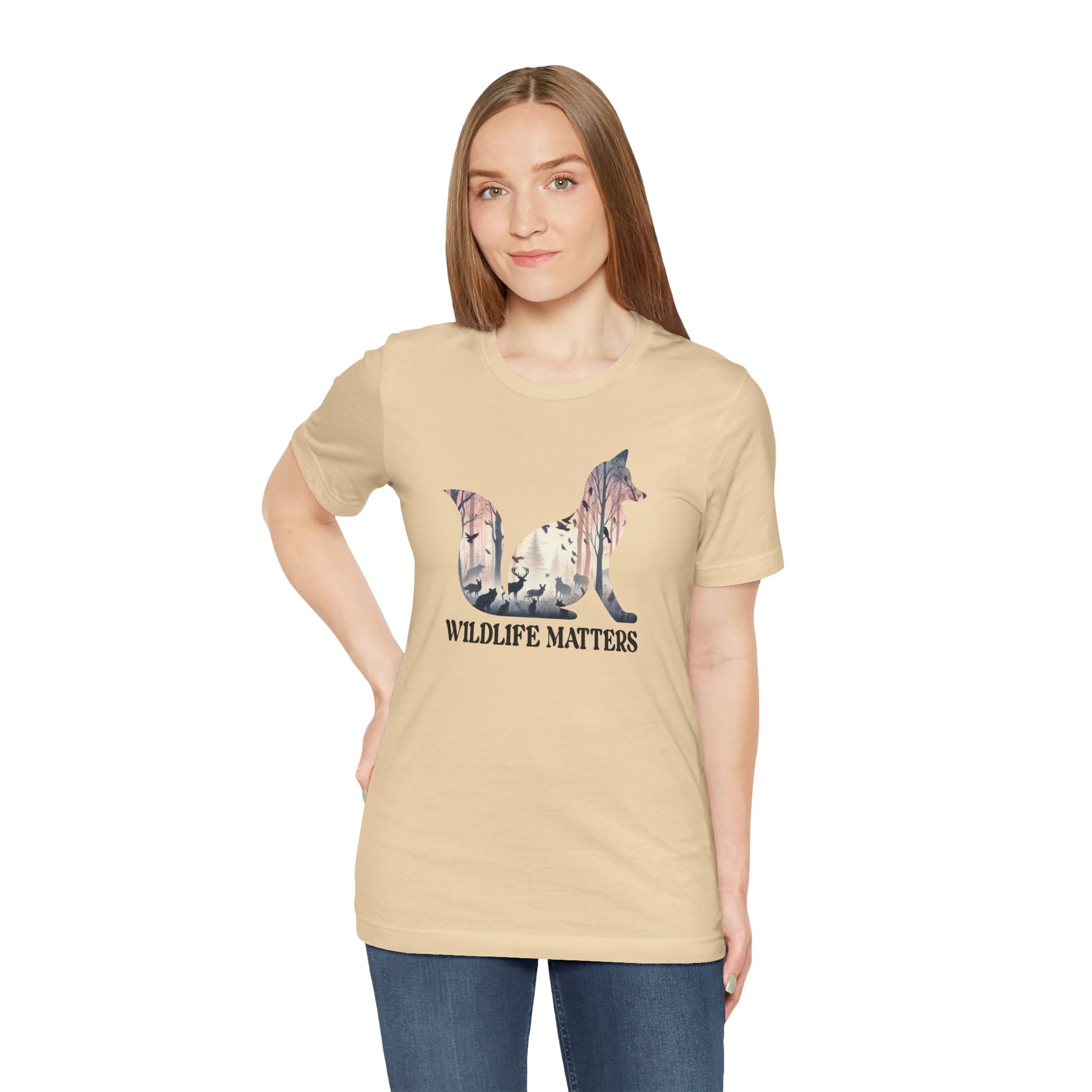 Wildlife Matters Fox Tee - Four More Paws