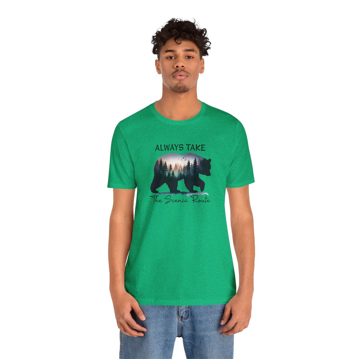 Take the Scenic Route Outdoor Tee - Four More Paws