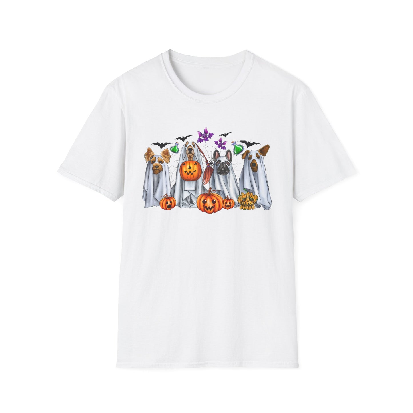 Ghost Dog Halloween Tee