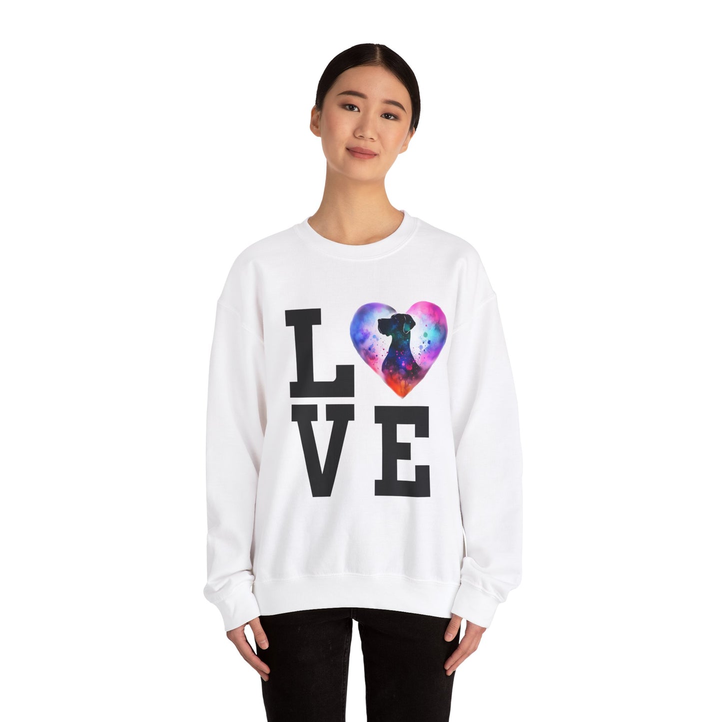 Love Great Dane Unisex Heavy Blend™ Crewneck Sweatshirt