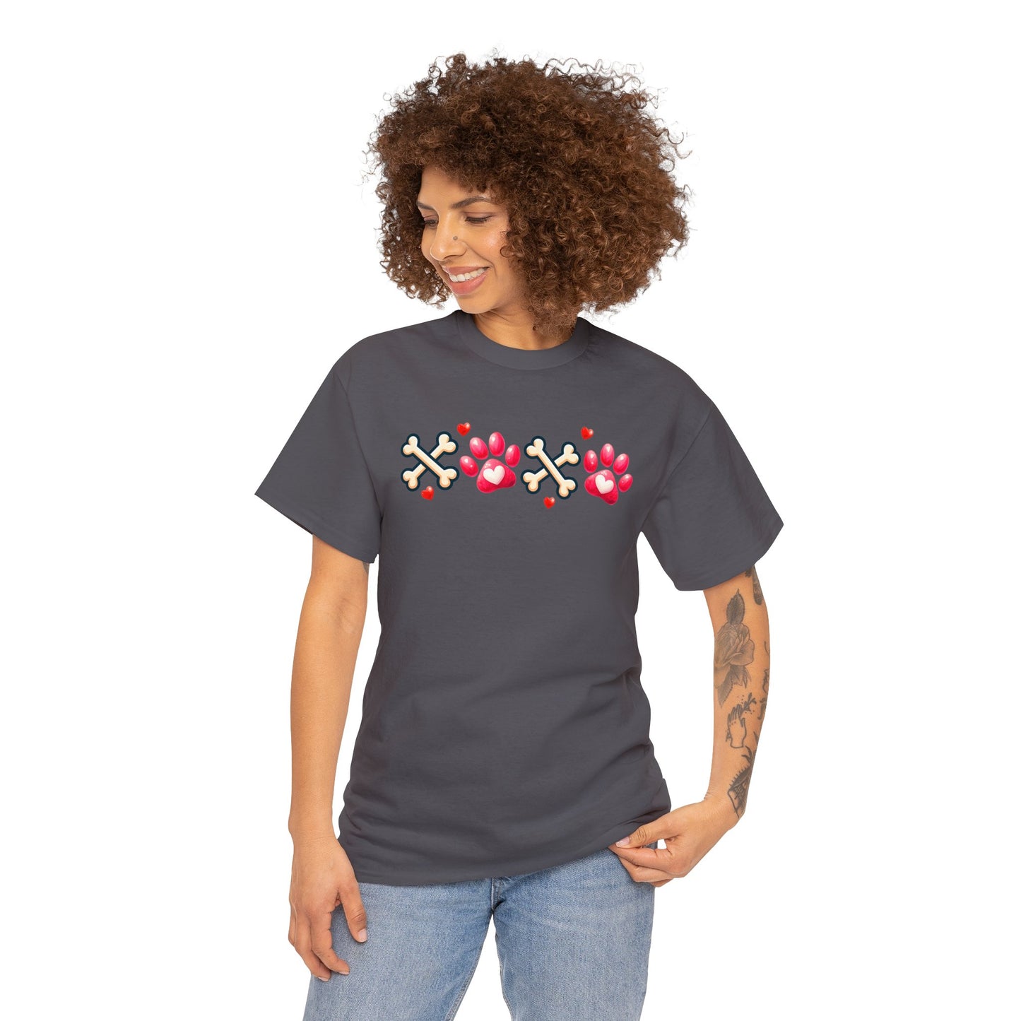 XOXO Valentine Dog Tee Shirt - Four More Paws