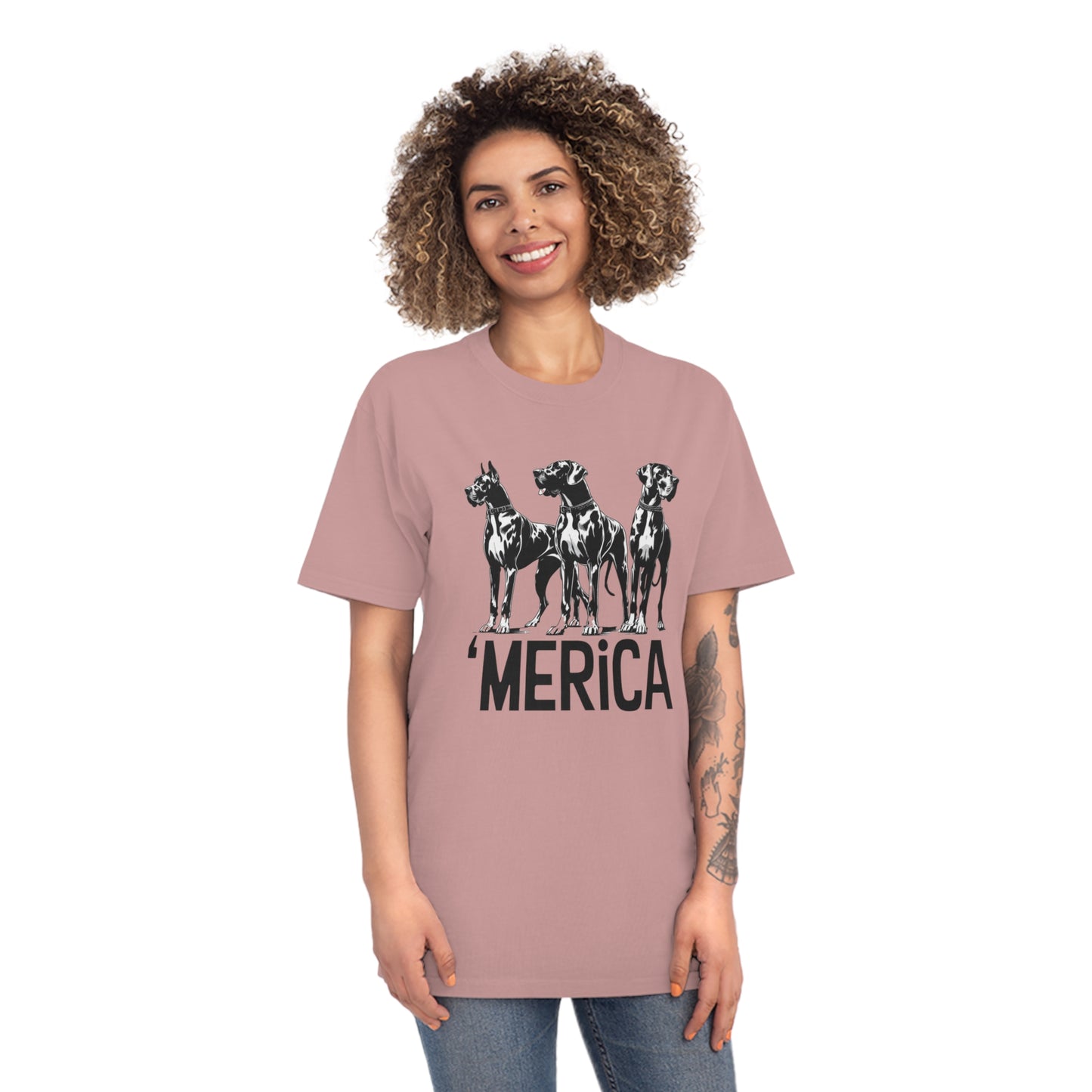 Patriotic America Great Dane Tee