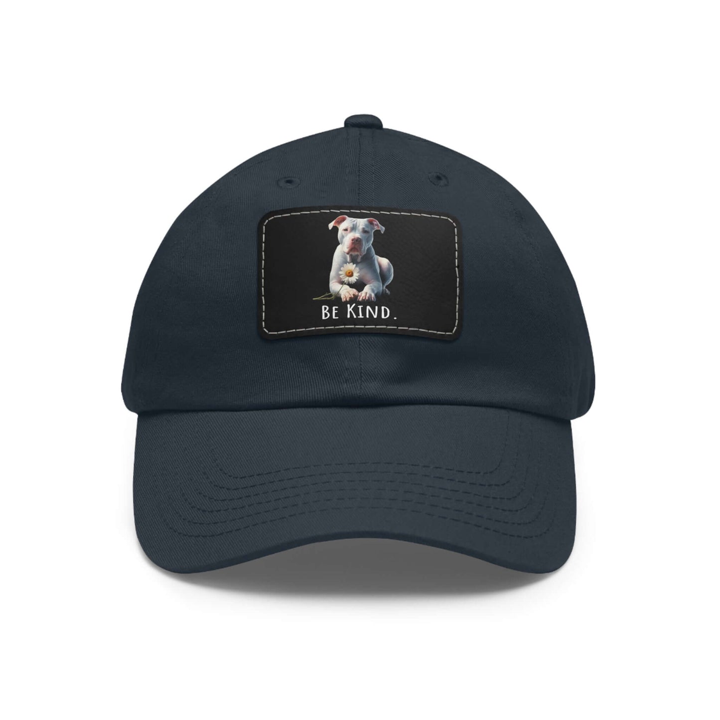 Be Kind White Pit Bull Summer Ball Cap