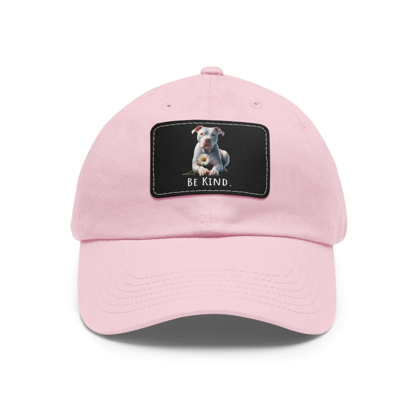 Be Kind White Pit Bull Summer Ball Cap