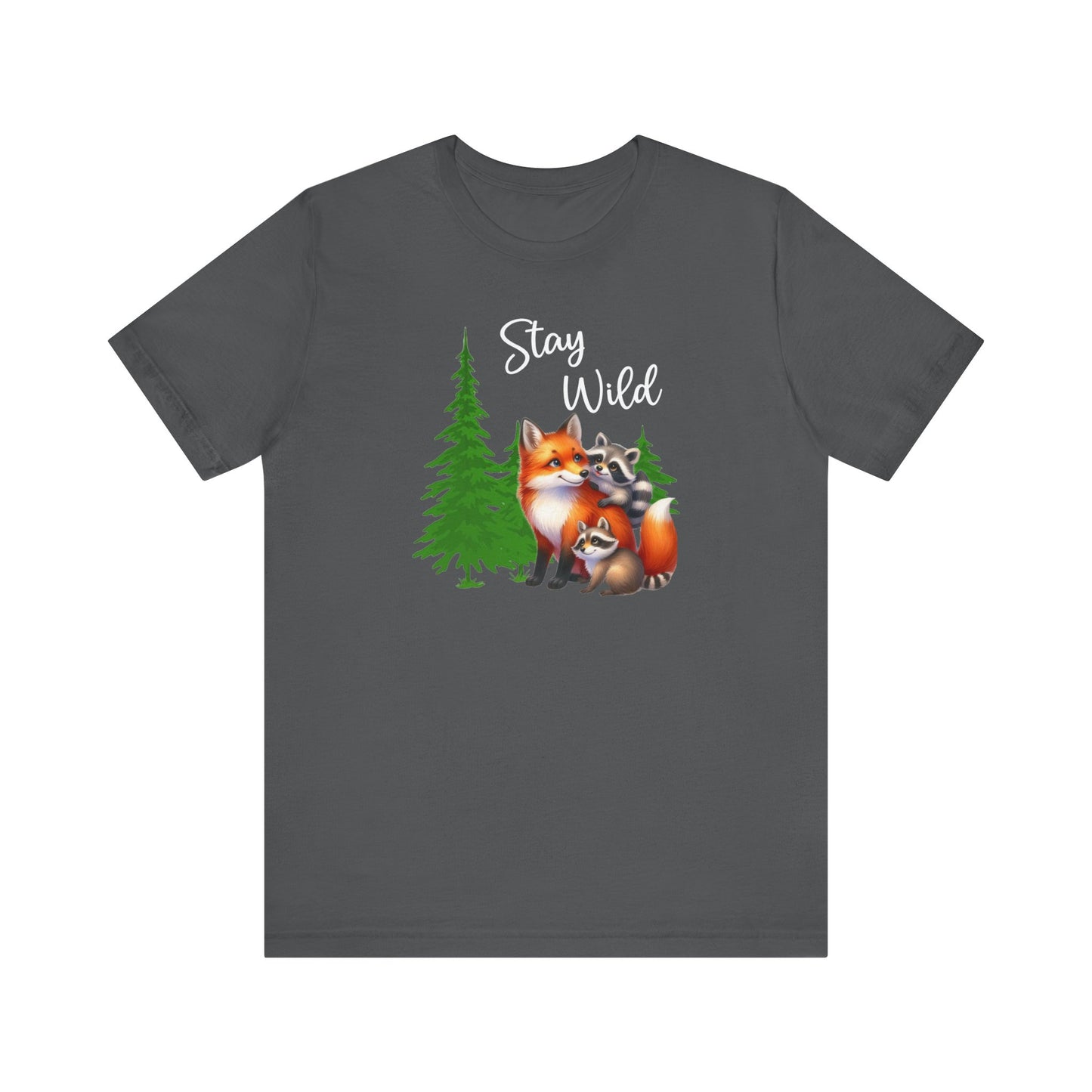 Stay Wild Wildlife Tee - Four More Paws