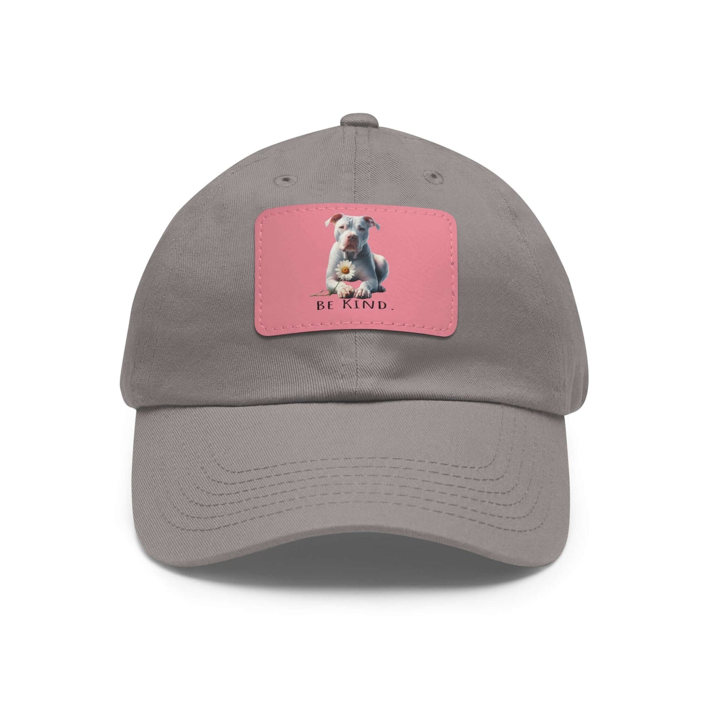 Be Kind White Pit Bull Summer Ball Cap