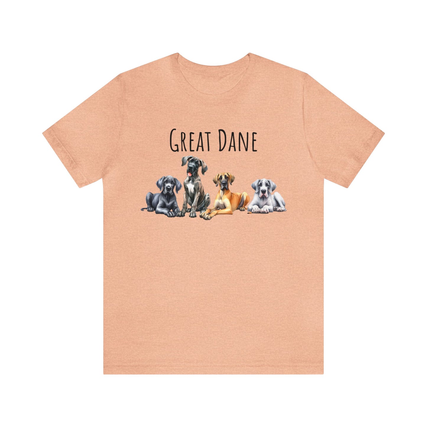 Great Dane Unisex Jersey Short Sleeve Tee