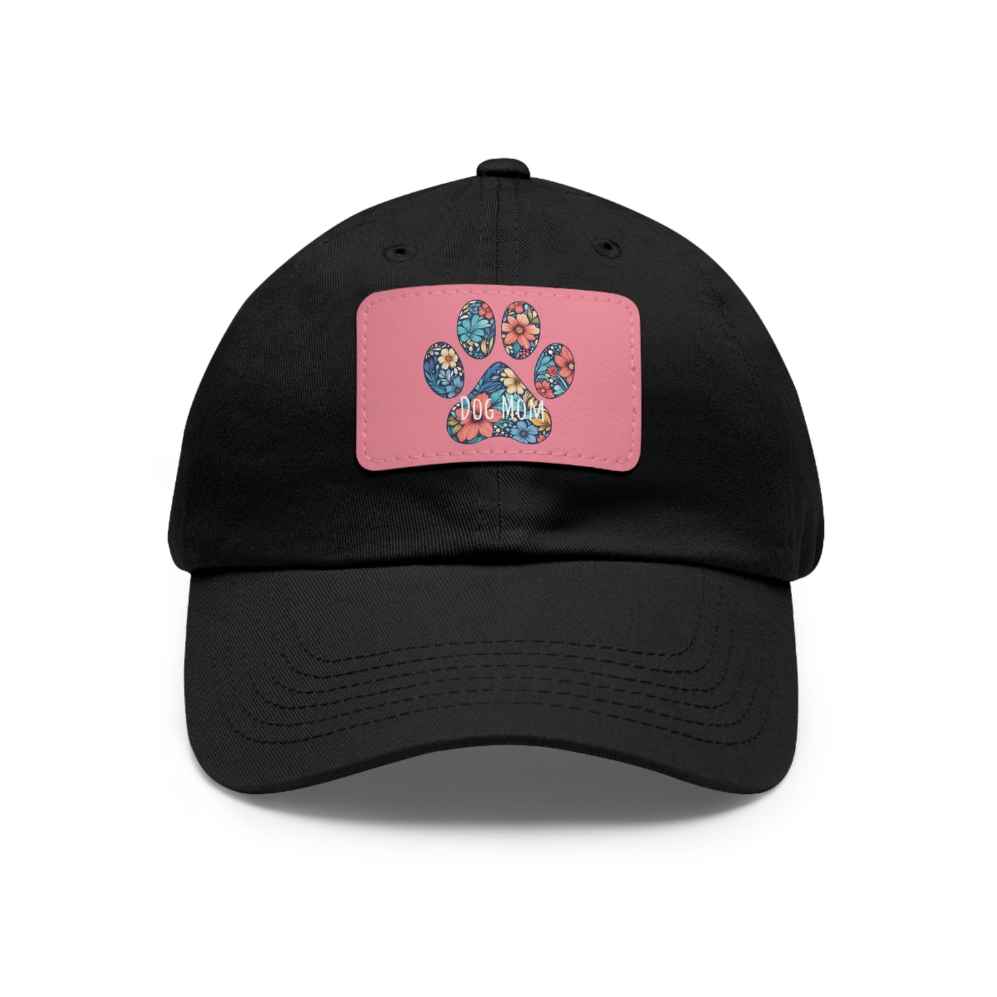 Dog Mom Paw Print Summer Ball Cap