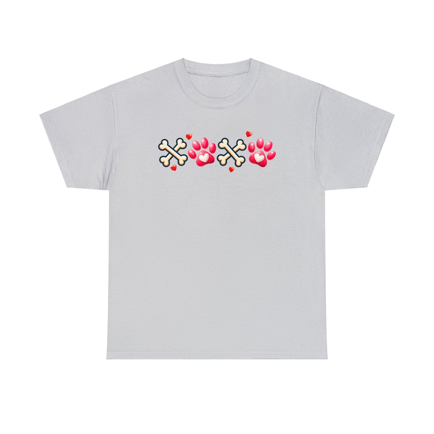 XOXO Valentine Dog Tee Shirt - Four More Paws