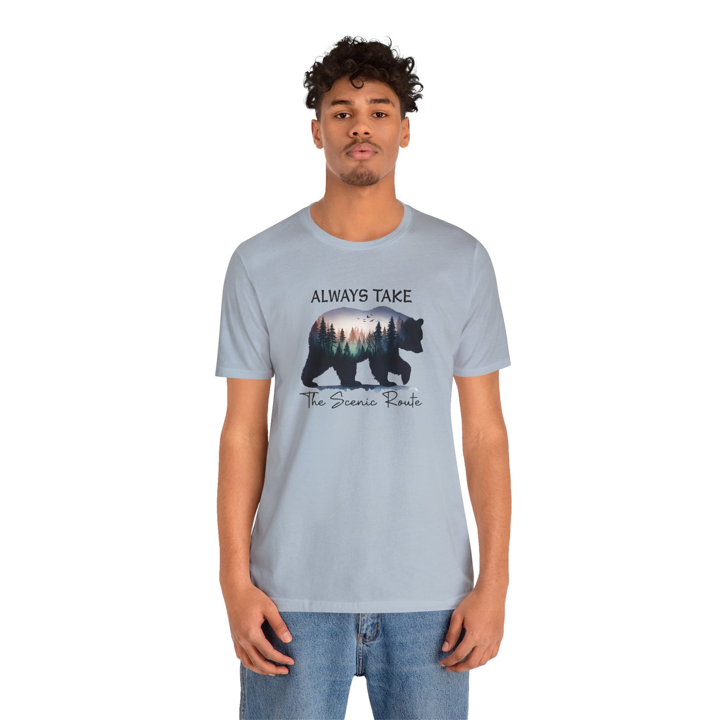 Take the Scenic Route Outdoor Tee - Four More Paws