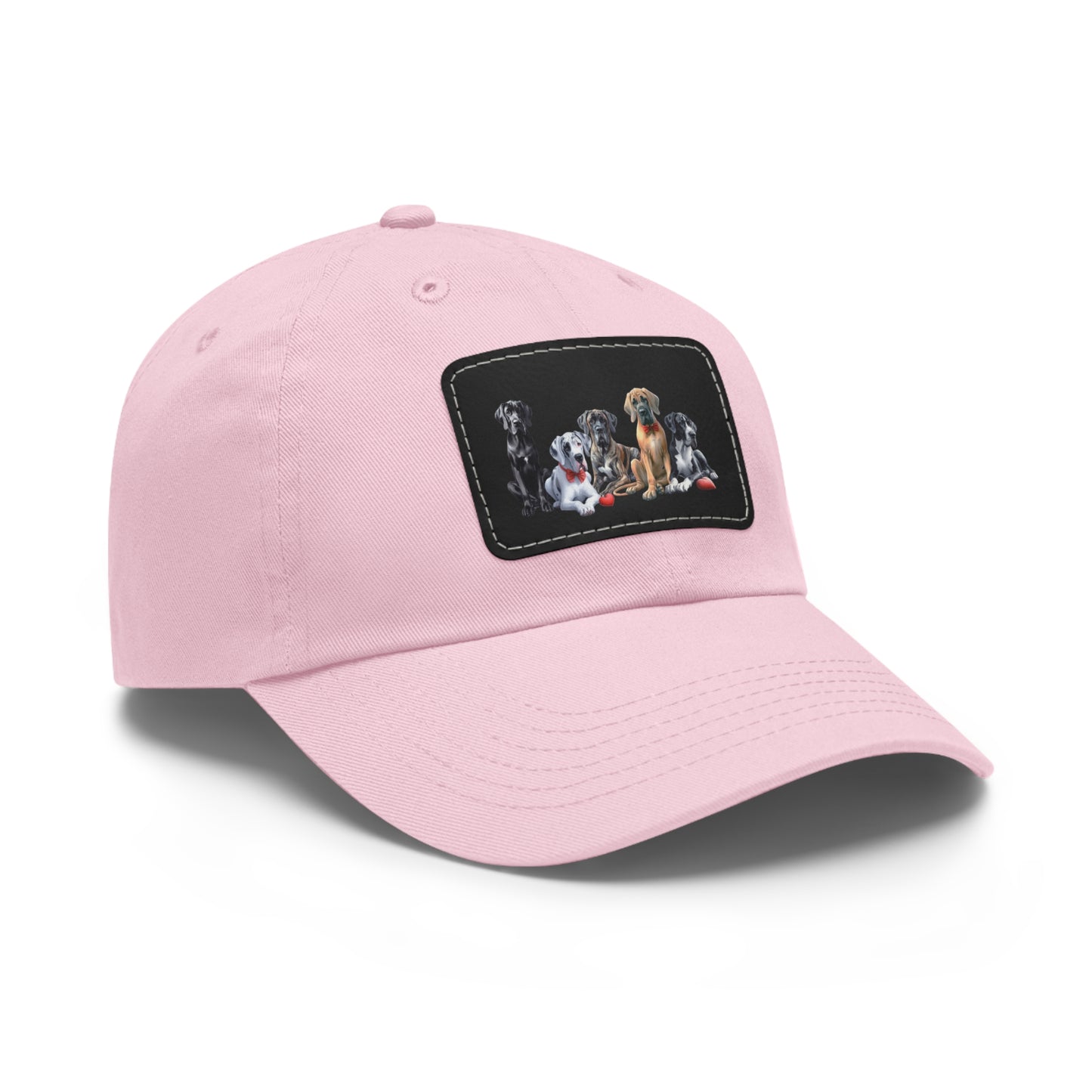 Valentines Great Dane Summer Ball Cap