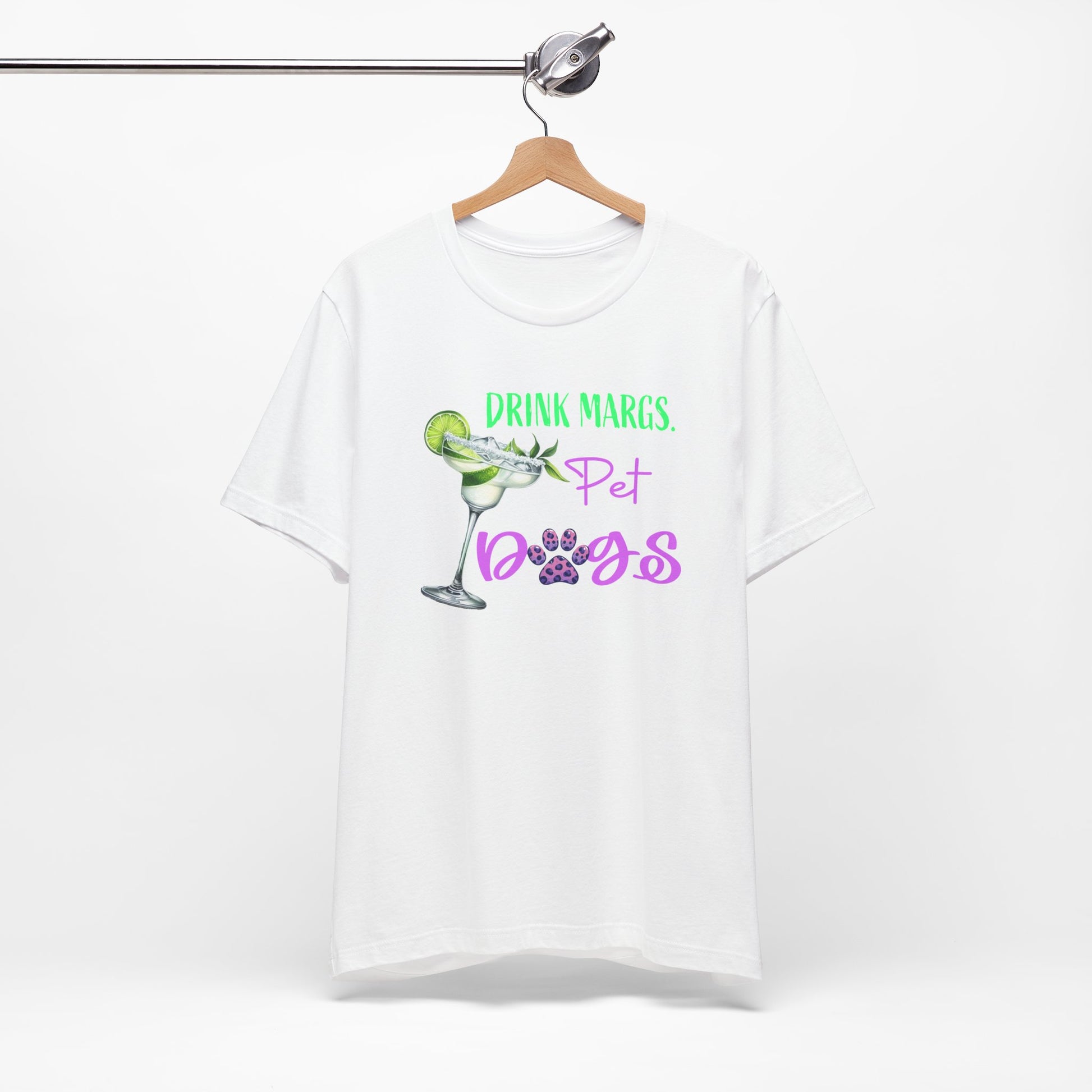 Margarita's and Dogs Tee - Four More Paws