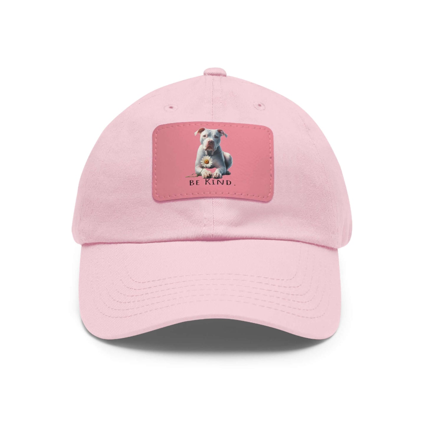 Be Kind White Pit Bull Summer Ball Cap