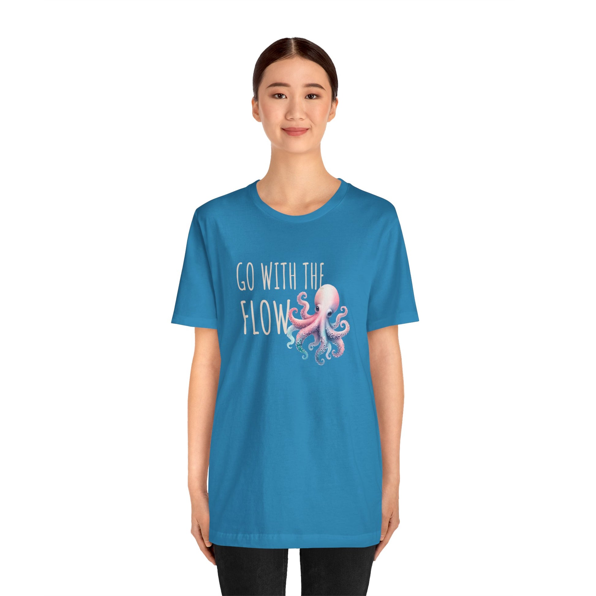 Go With The Flow Octopus Tee - Four More Paws