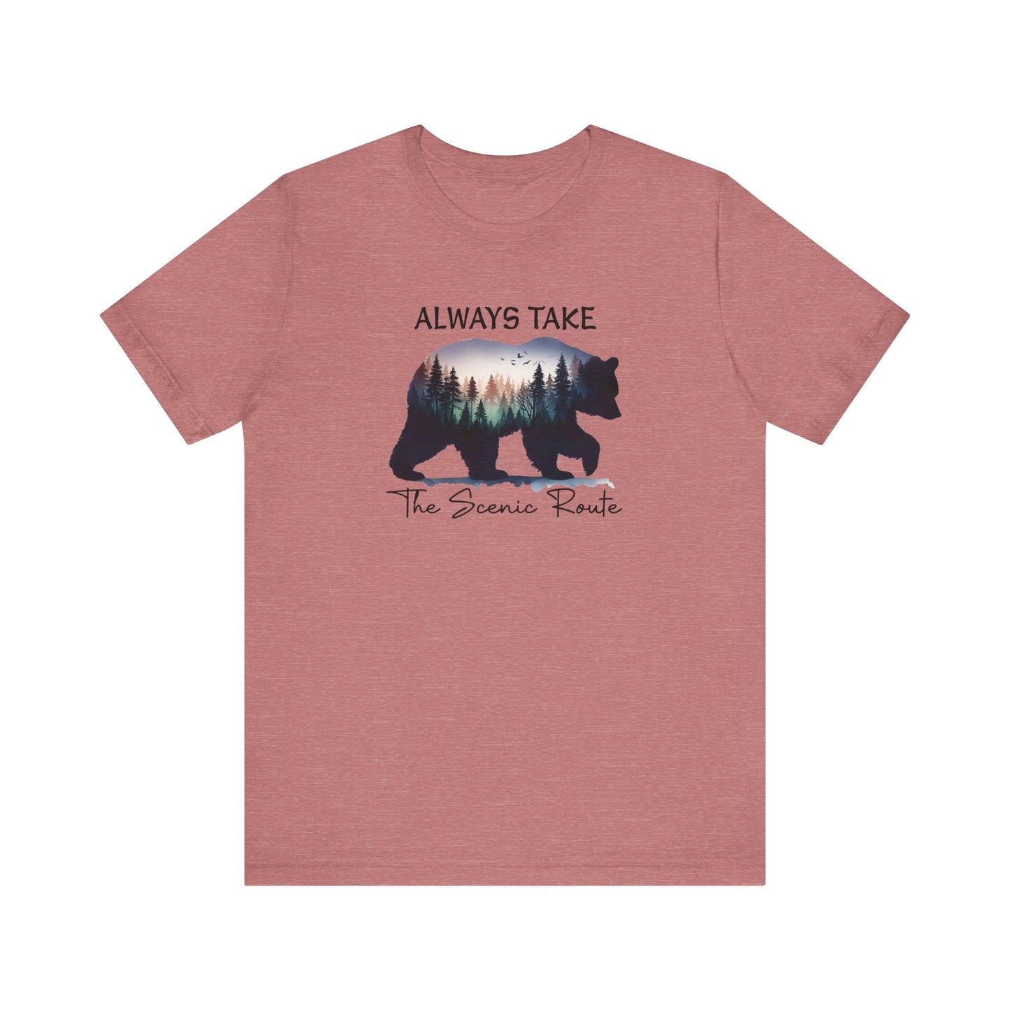 Take the Scenic Route Outdoor Tee - Four More Paws