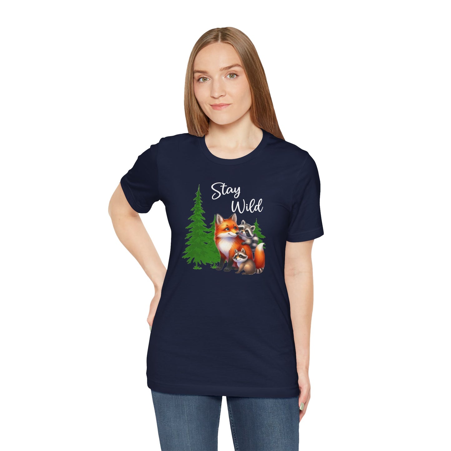 Stay Wild Wildlife Tee - Four More Paws