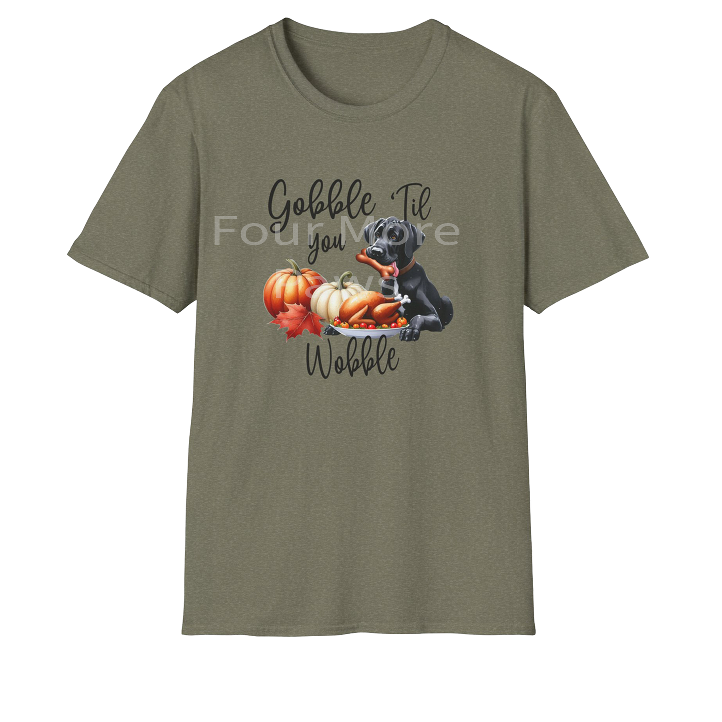 Thanksgiving Great Dane Tee