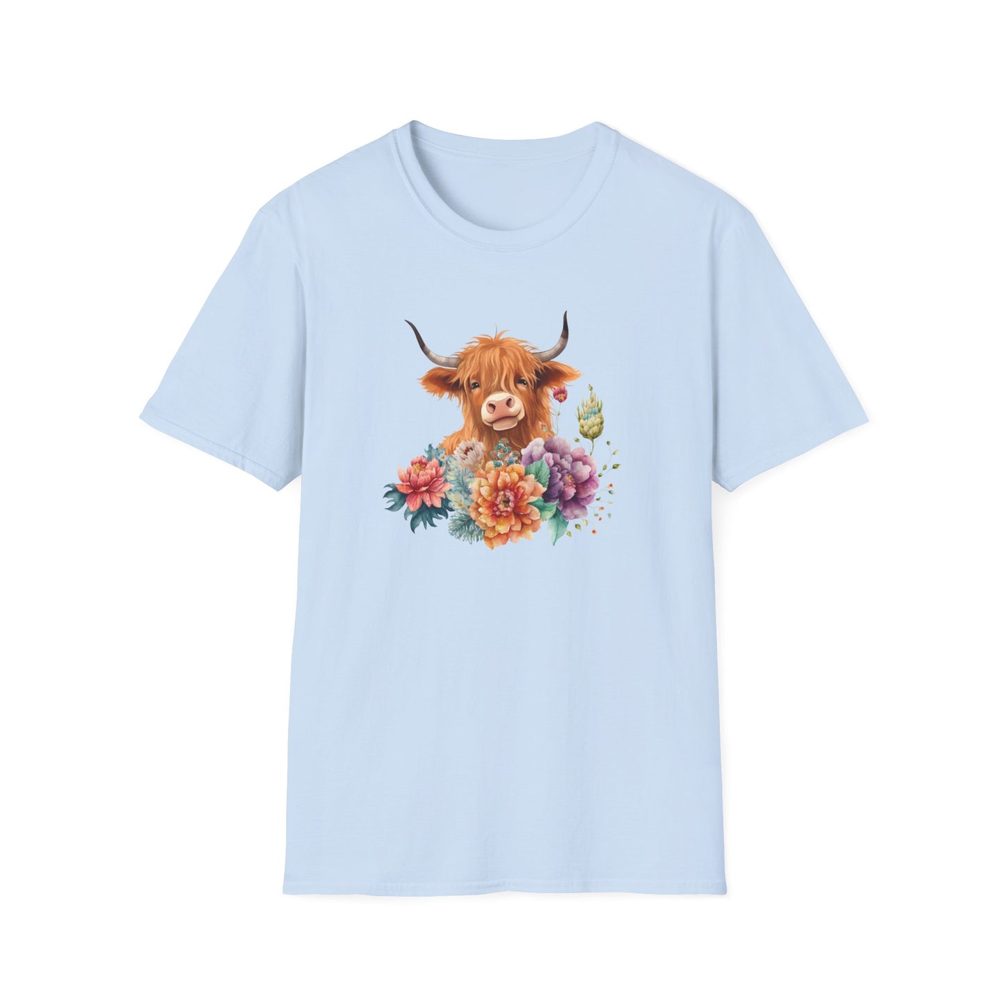 Mini Cow Floral Tee