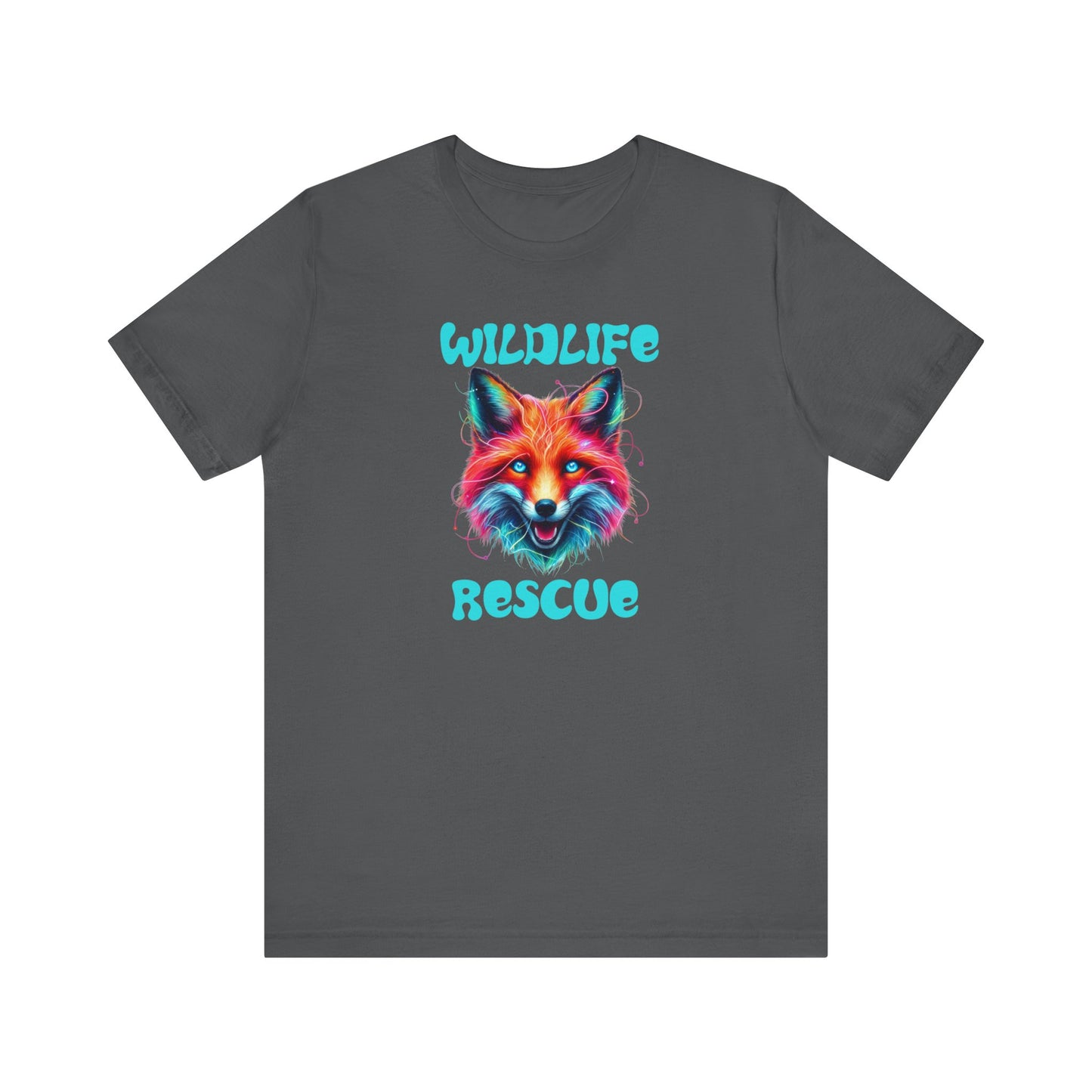 WildLife Rescue Neon Fox Tee - Four More Paws