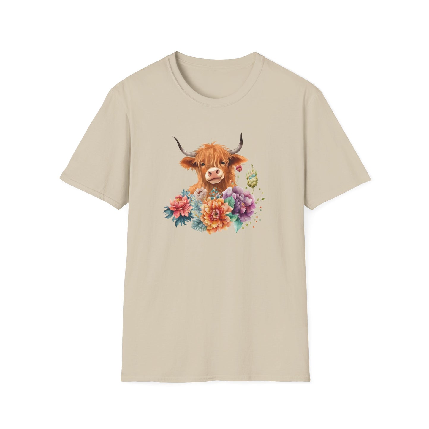 Mini Cow Floral Tee